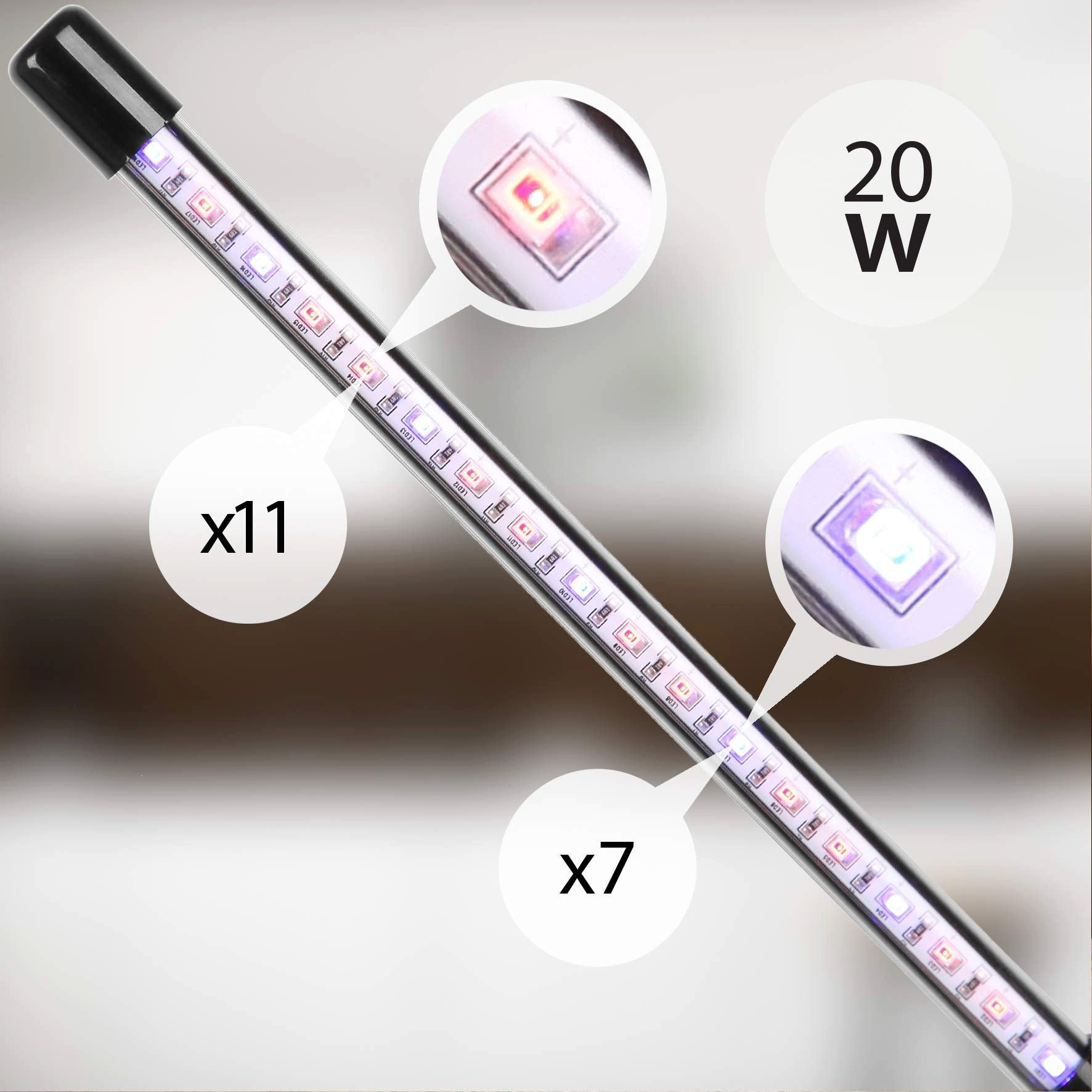 Duronic Pflanzenlampe, GLC12 Pflanzenlampe, Wachstumslampe mit günstig online kaufen
