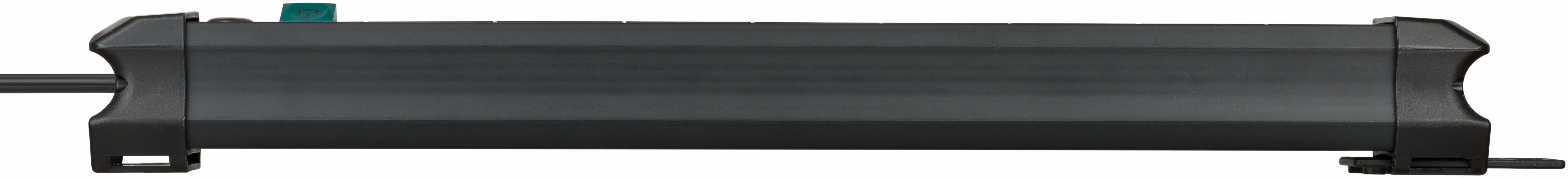 Brennenstuhl Premium-Line Steckdosenleiste 5-fach (separate Ein- / Ausschalter, Kabellänge 3 m), mit einzeln schaltbaren Steckdosen