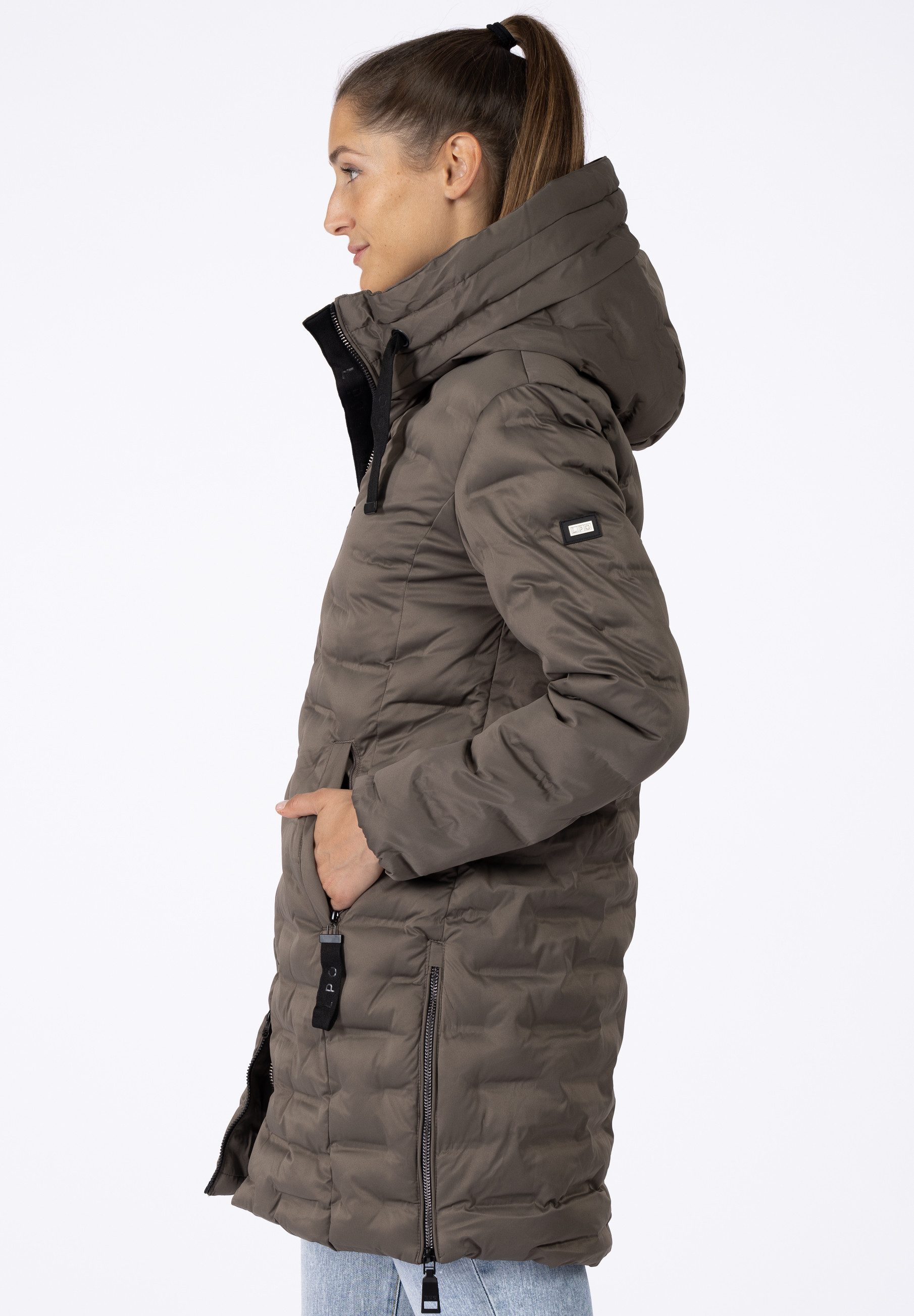 LPO Steppjacke "MARA II LONG" auch in Großen Größen erhältlich günstig online kaufen