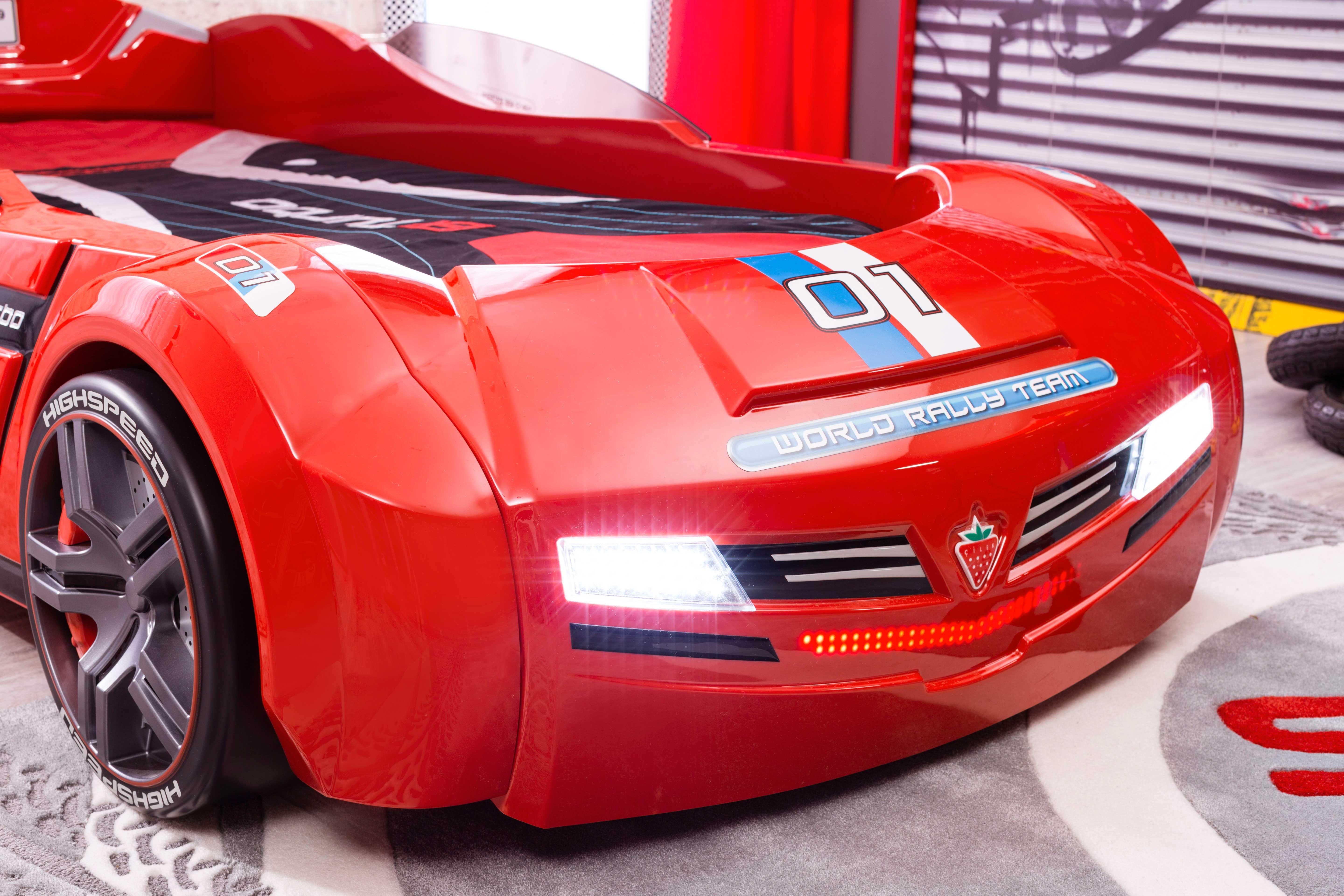 Aktürk Autobett BITURBO Rot