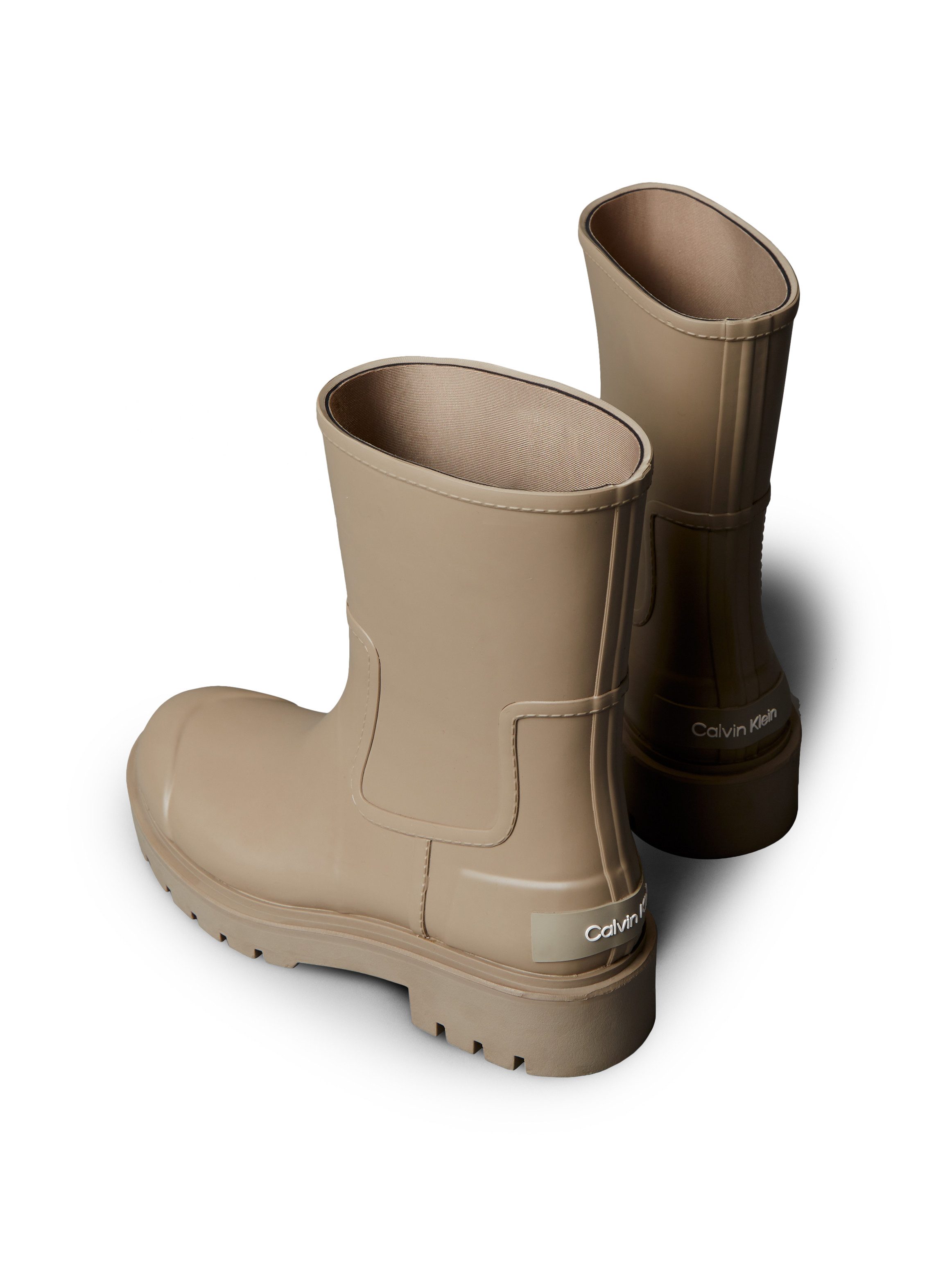 Calvin Klein Jeans MID RAINBOOT RUBBER Gummistiefelette Gummistiefel, Regenstiefelette, mit Profilsohle - schmale Form