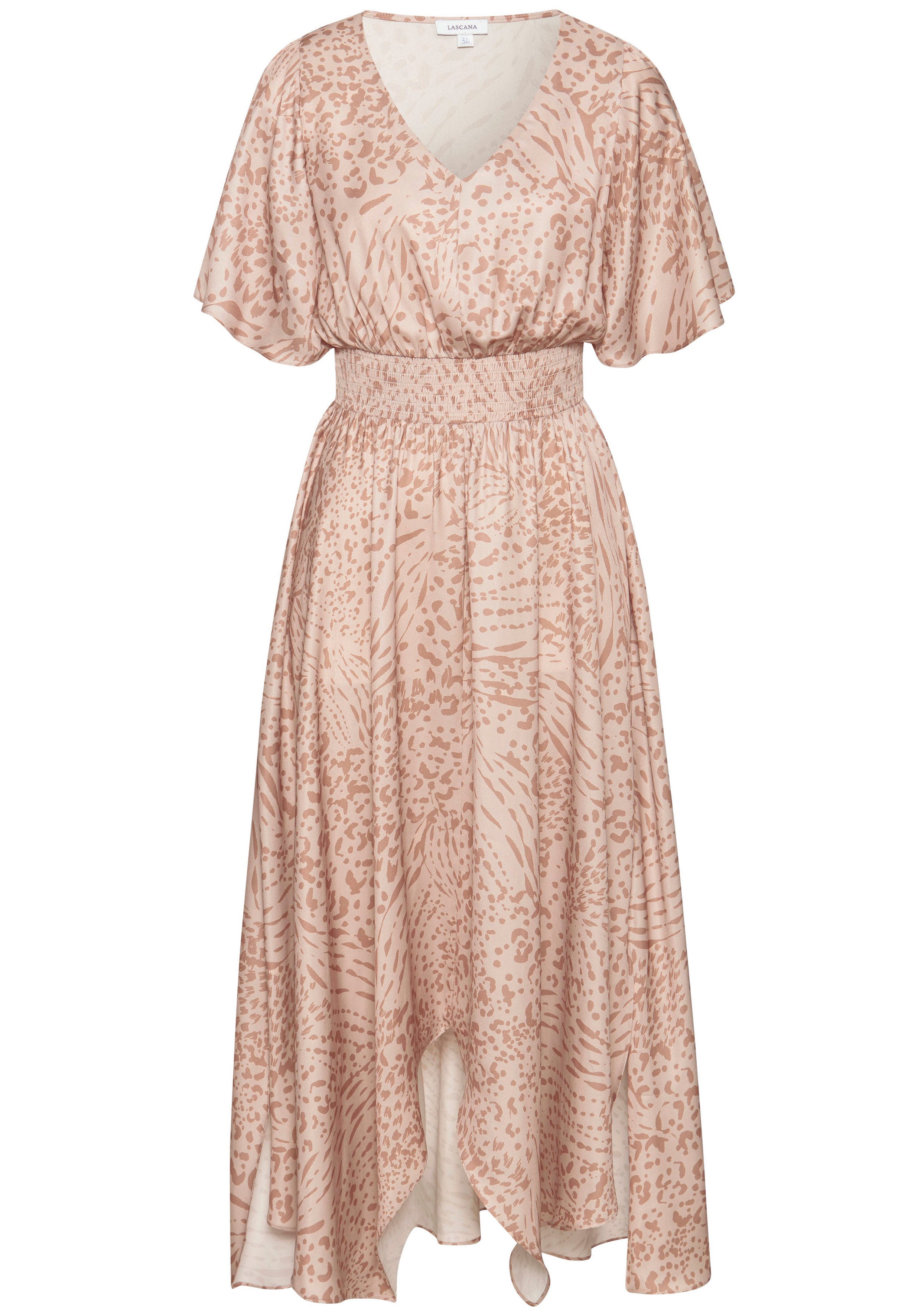 LASCANA Maxikleid mit Animalprint, luftiges Sommerkleid günstig online kaufen