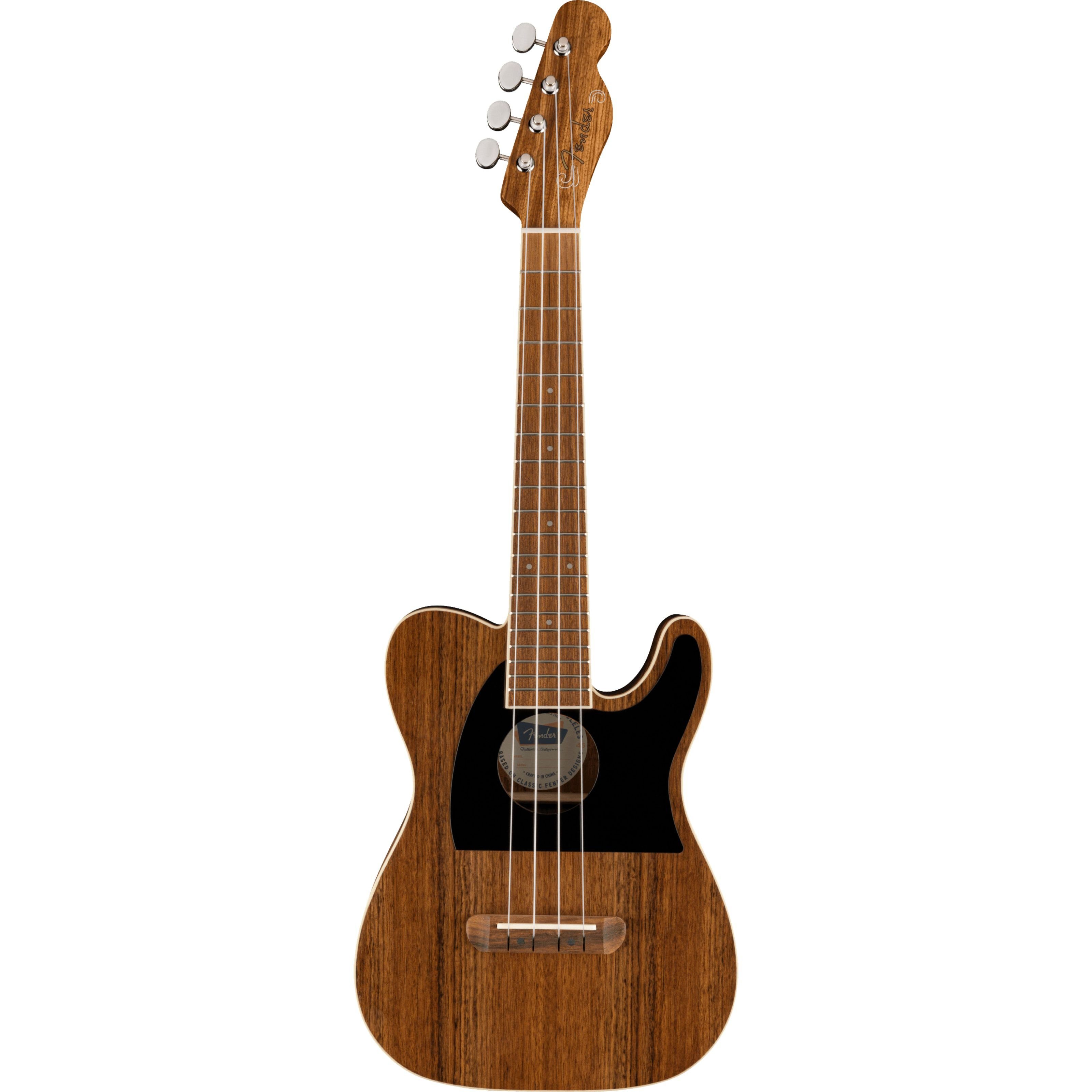 Fender Ukulele, Ukulelen, Konzert Ukulelen, Fullerton Tele Uke All Ovangkol - Konzert Ukulele