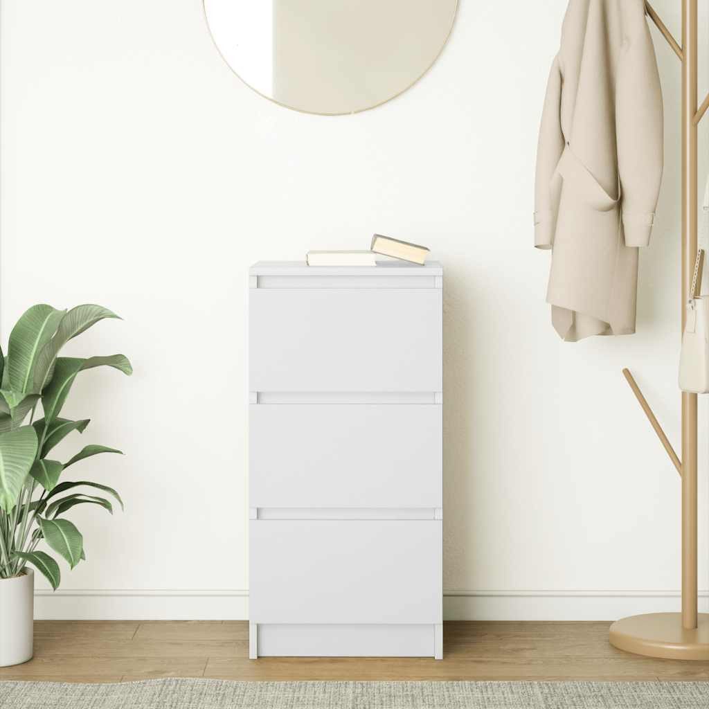 vidaXL Sideboard Sideboard Weiß 37,5x35x76 cm Holzwerkstoff (1 St) günstig online kaufen