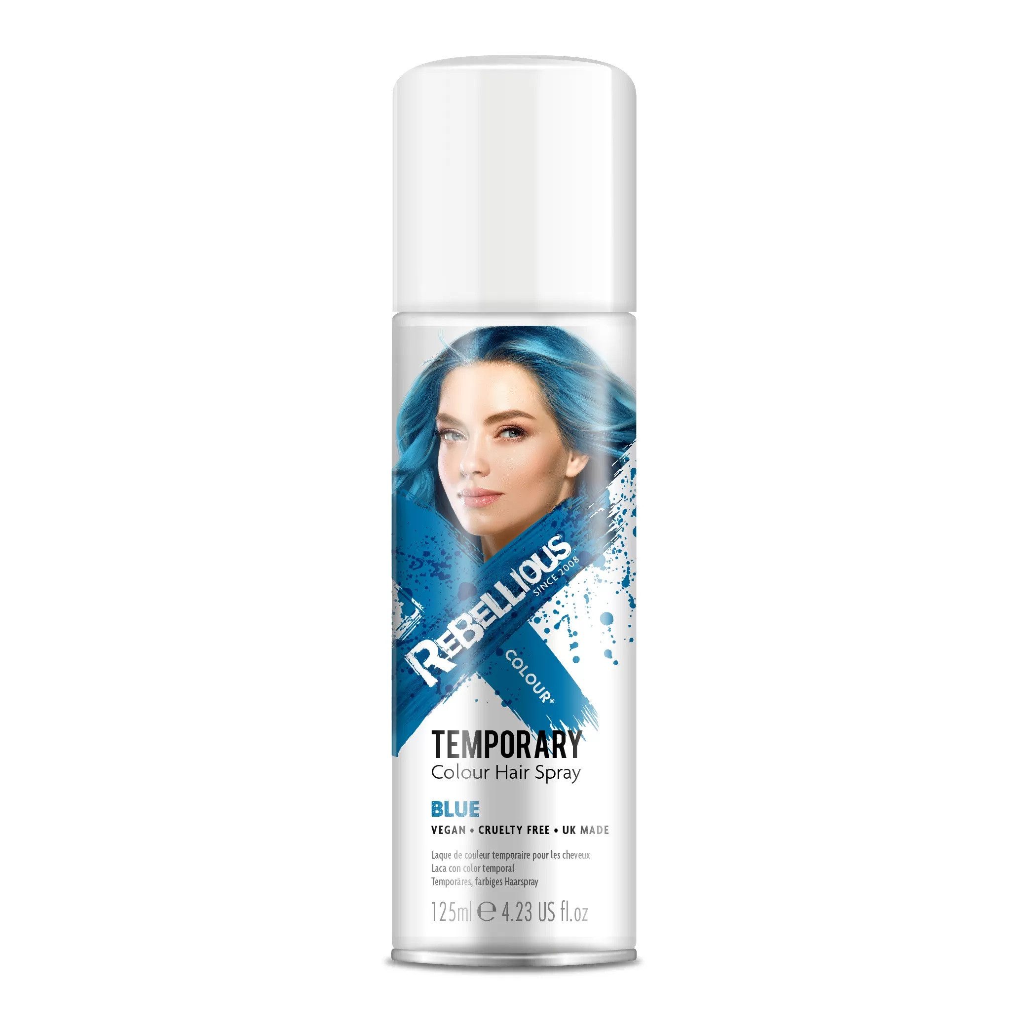 PaintGlow Haarfarbe Temporäres Farbhaarspray verschiedene Farben Kurzeithaarfarbe 125ml, temporäres Haarfärben, zum testen der Haarfarbe von PaintGlow