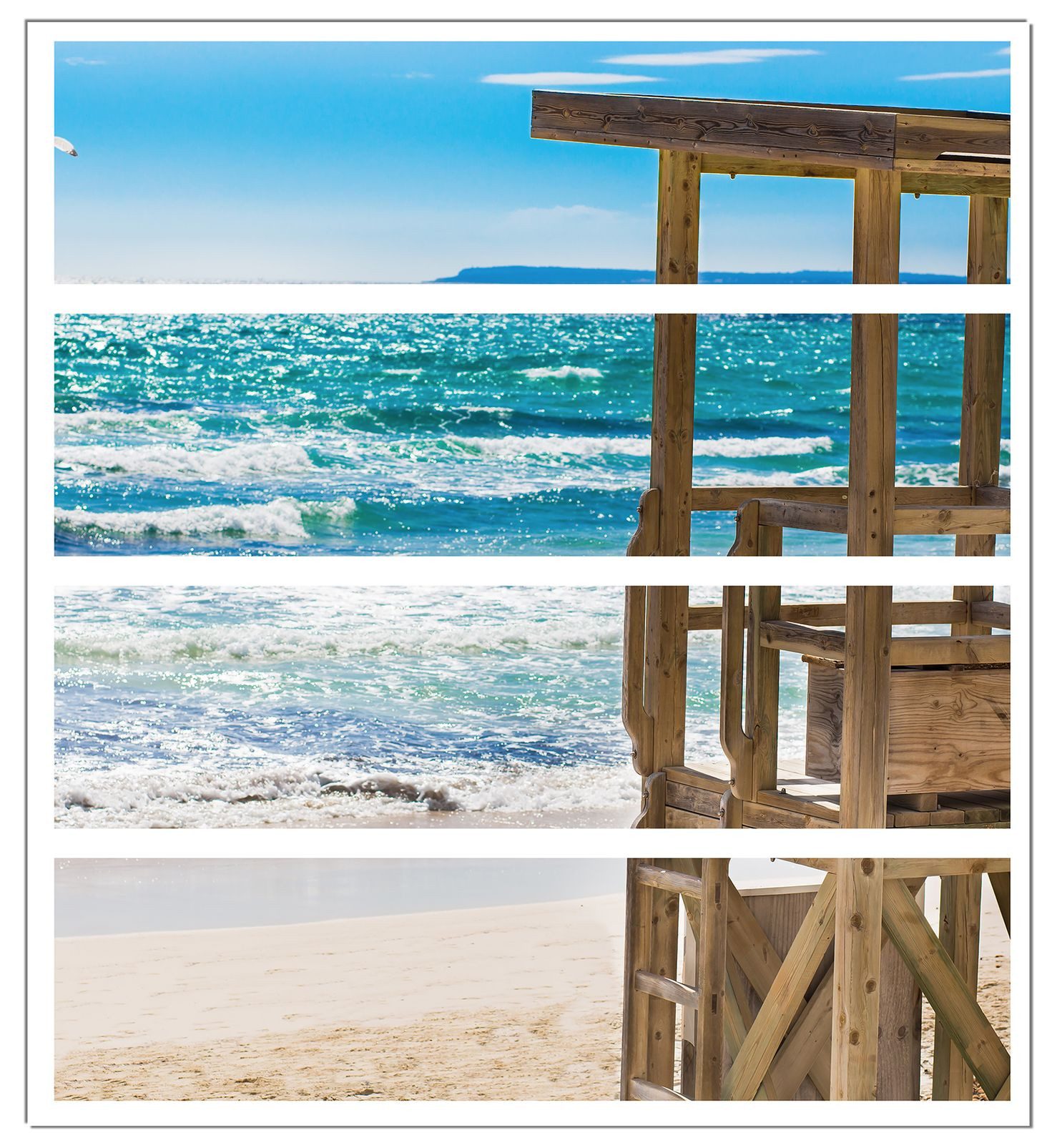 Wallario Möbelfolie Badestrand - Mallorca Spanien