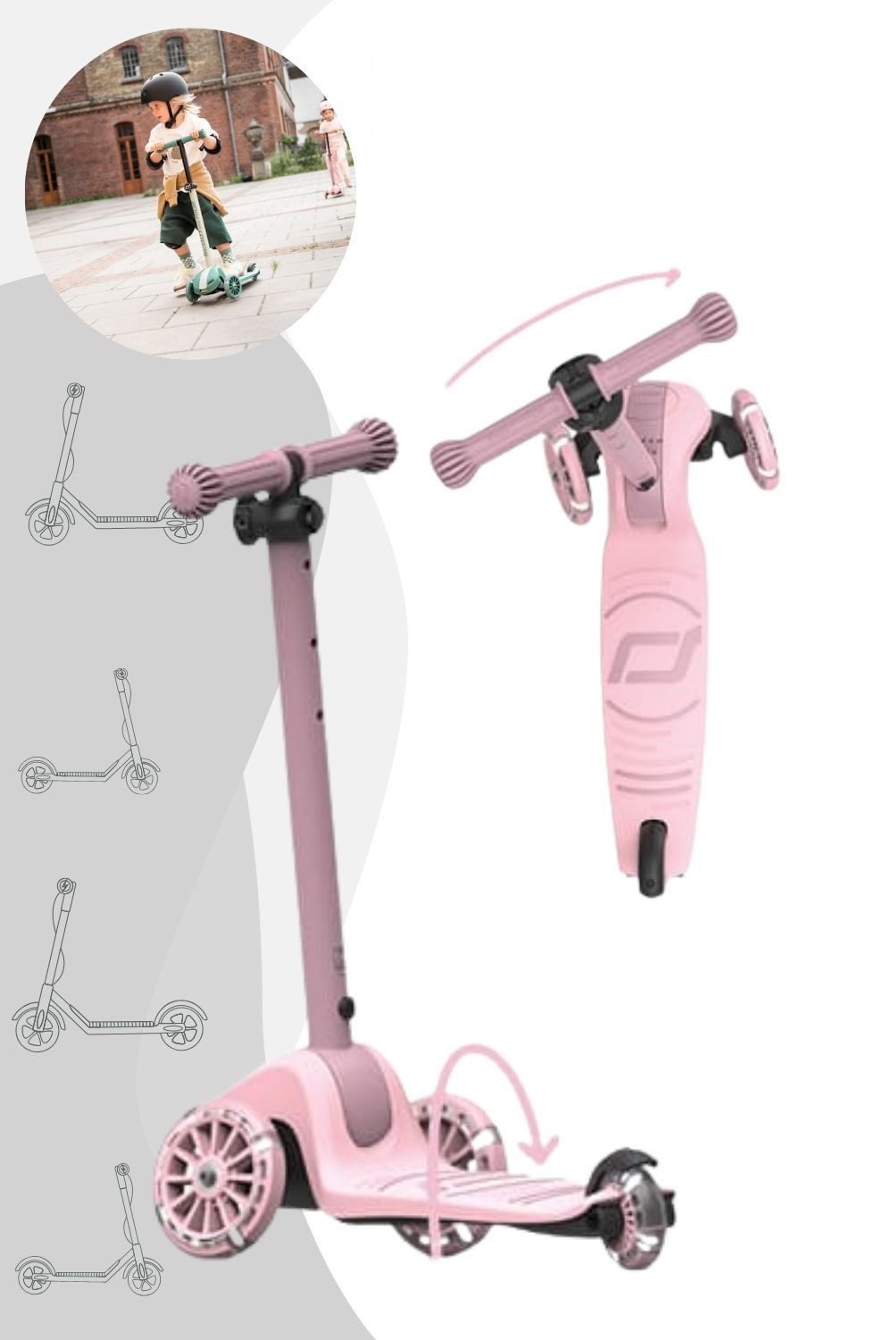 Globber Laufrad Highwaykick 3S - Scooter / Kickboard