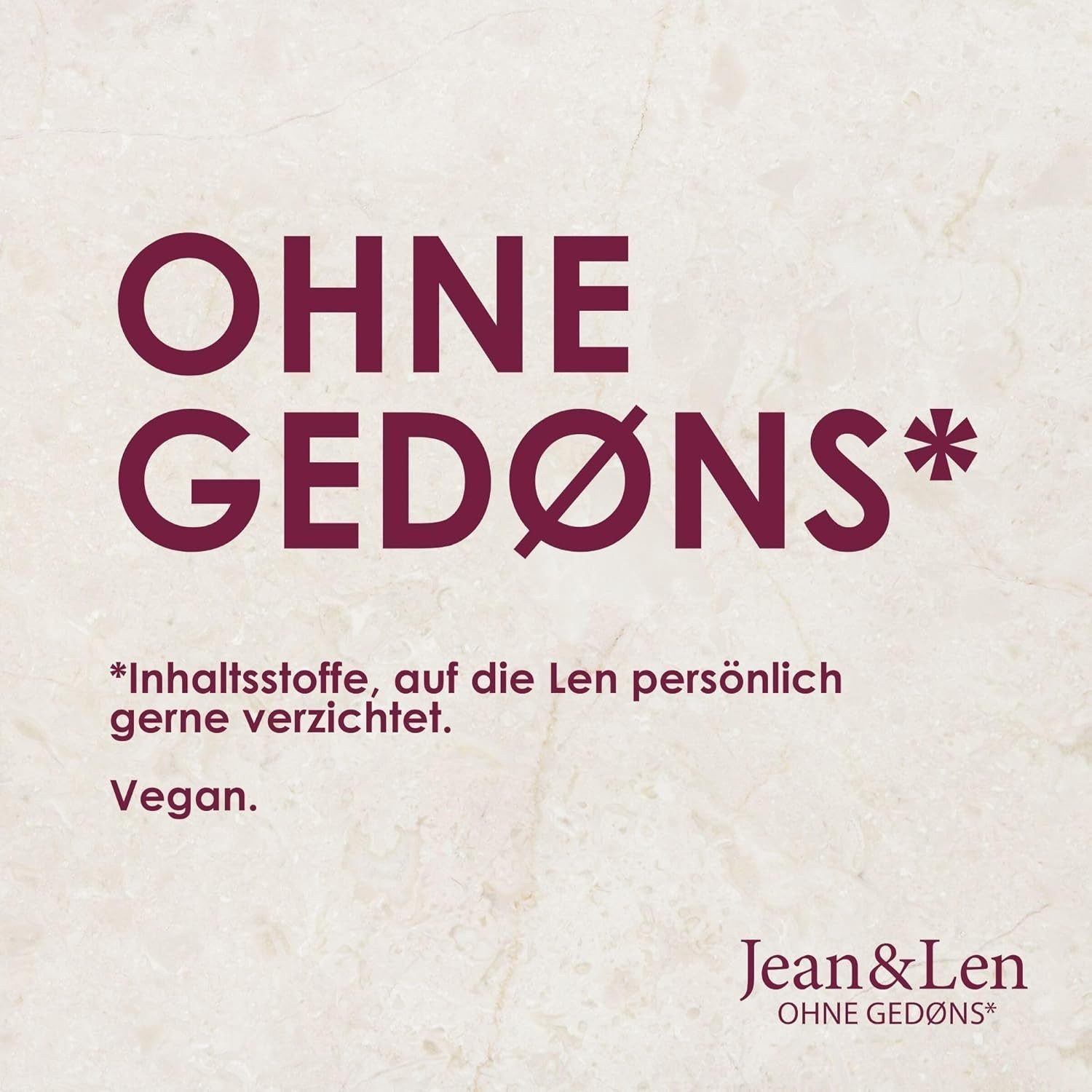 Jean & Len ohne Gedons* Hautpflege-Set Spa Ceremony Geschenkbox mit 3 hochwertigen Produkten