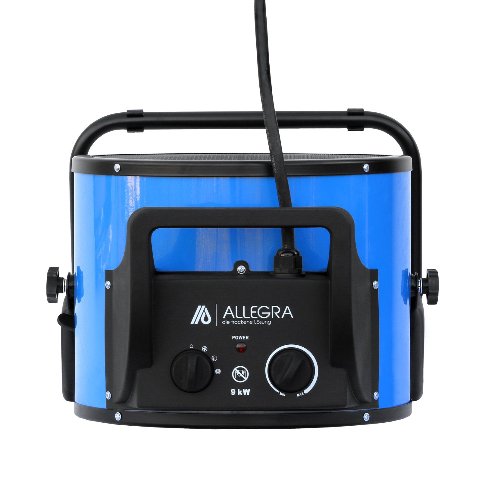 ALLEGRA Heizlüfter Heizlüfter - 9,0 W - 400V, kW 9000 AB-H92