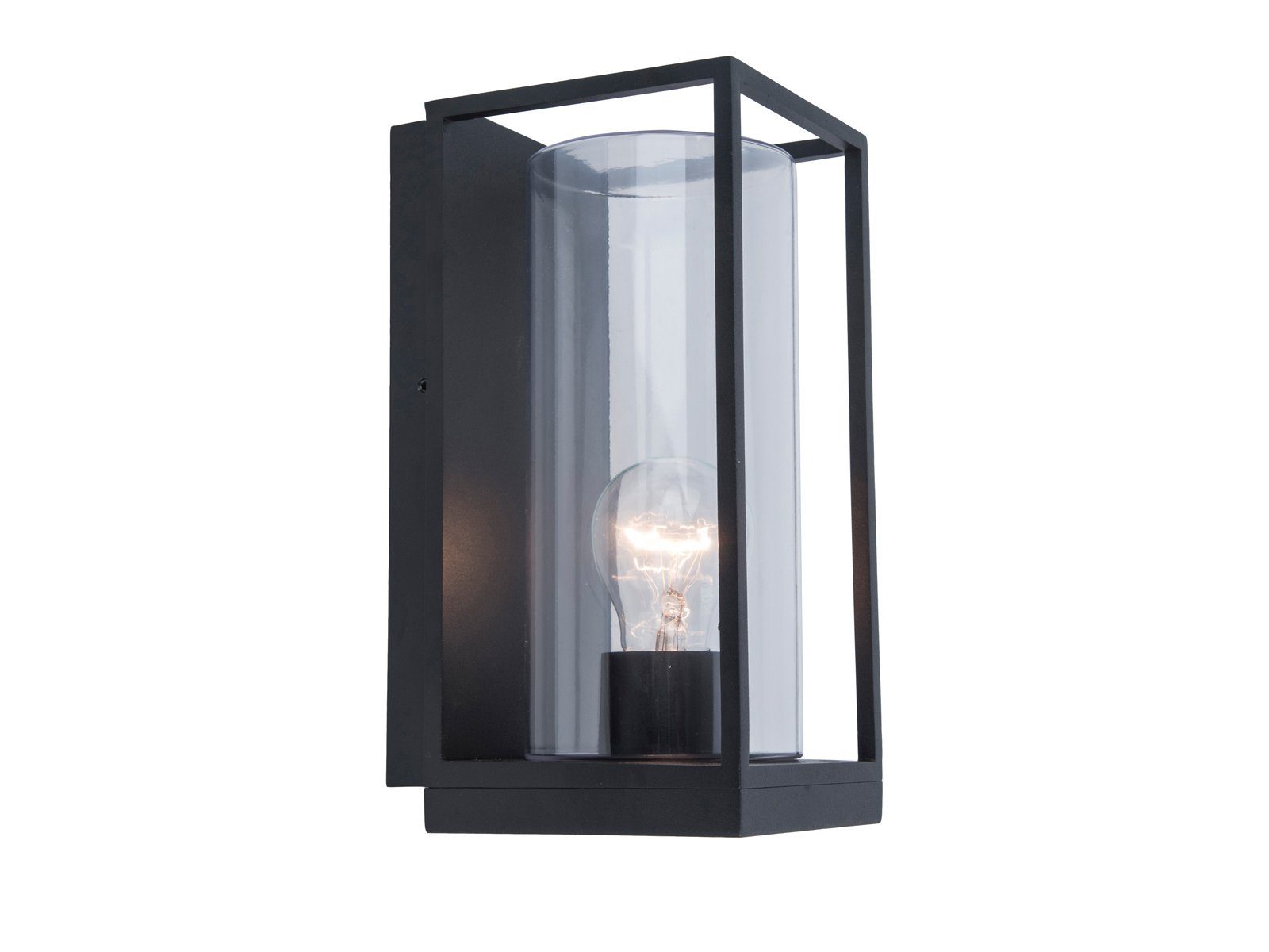 LUTEC LED Außen-Wandleuchte, LED wechselbar, Warmweiß, Wand-laterne Landhausstil, Fassadenlampe Haus-wand beleuchten, H: 26cm