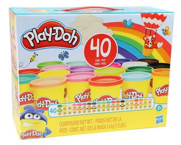 Play-Doh Knete Kinderknete Super Farbenset 40er Pack mit 6 teiligem Knetwerkzeug im