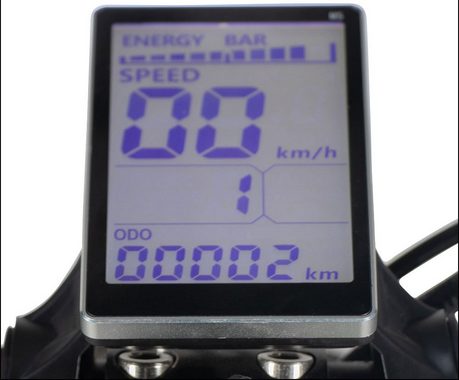 Forca E-Scooter »Camper Basic 20 km/h Safety Plus mit Nabenmotor (inkl. Blinker + Gepäck-Case + Lithium-Akku)«, 500 W, 20 km/h