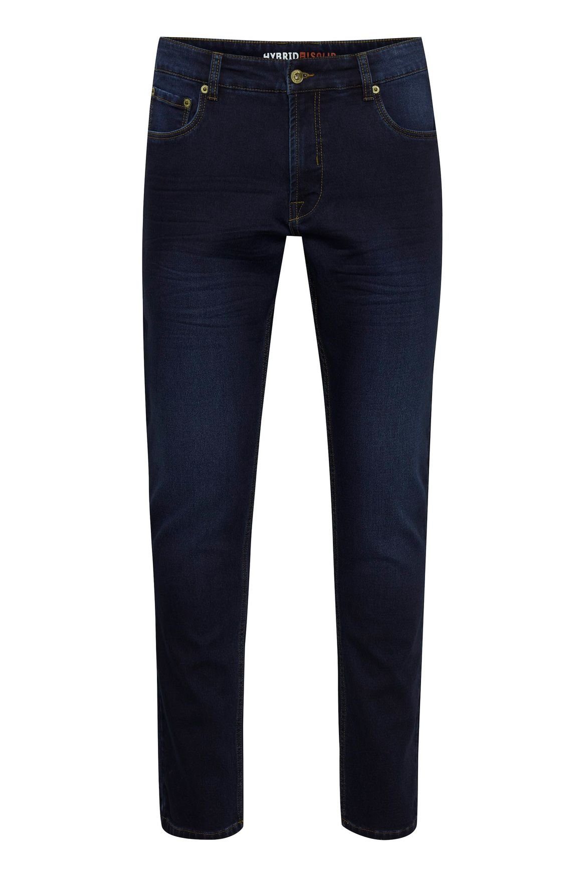 !Solid Slim-fit-Jeans Basic Slim Fit Jeans Black Denim Pants SDTot (1-tlg) 4121 in Dunkelblau