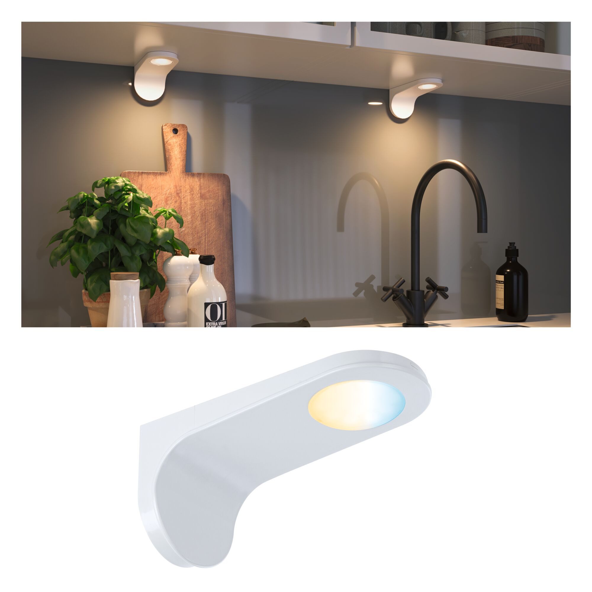 Paulmann LED Deckenspot Clever Connect LED Spot Neda Tunable White 2,1W Weiß matt