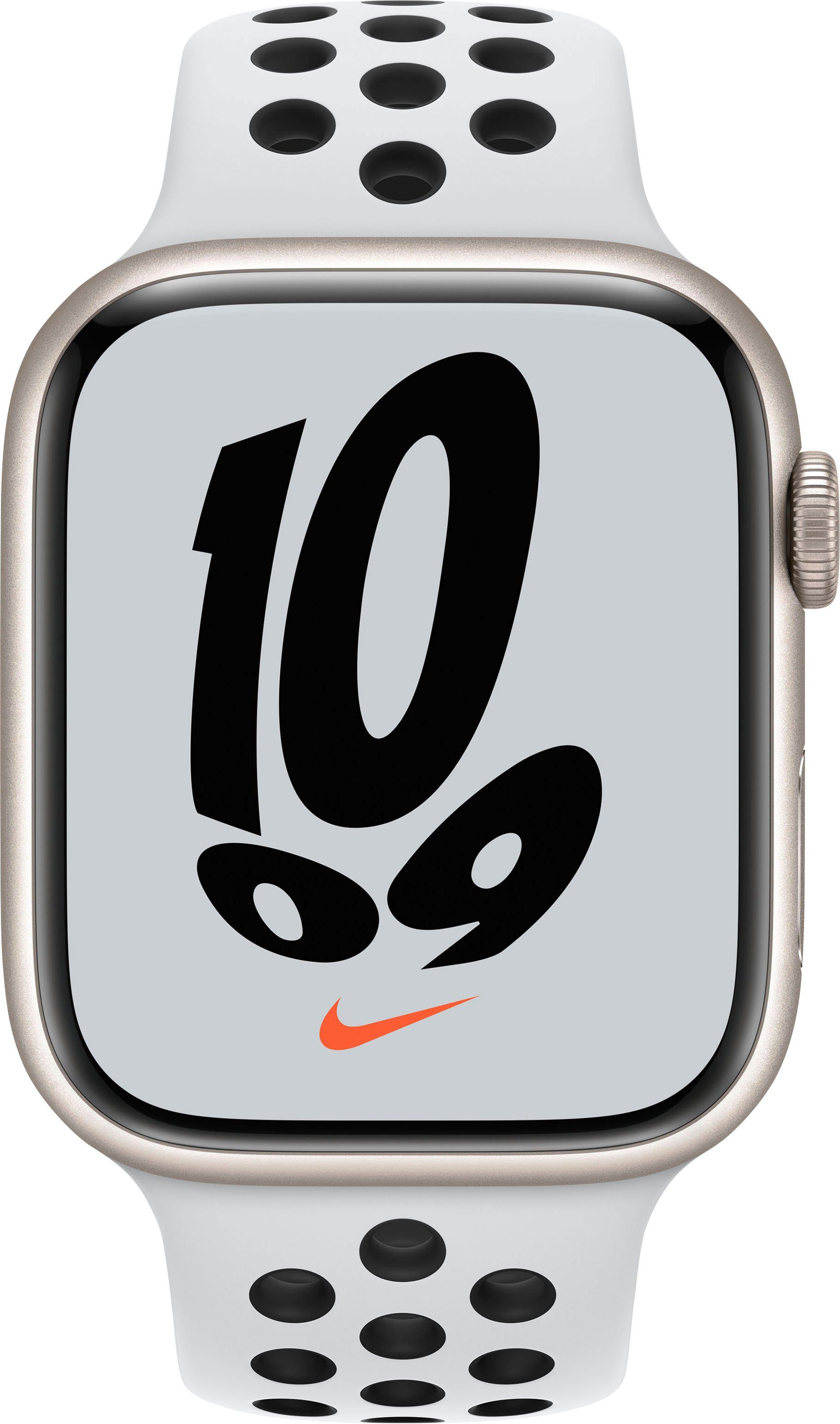 Apple Nike Series 7 GPS + Cellular, 45mm Smartwatch (Watch OS 8)
