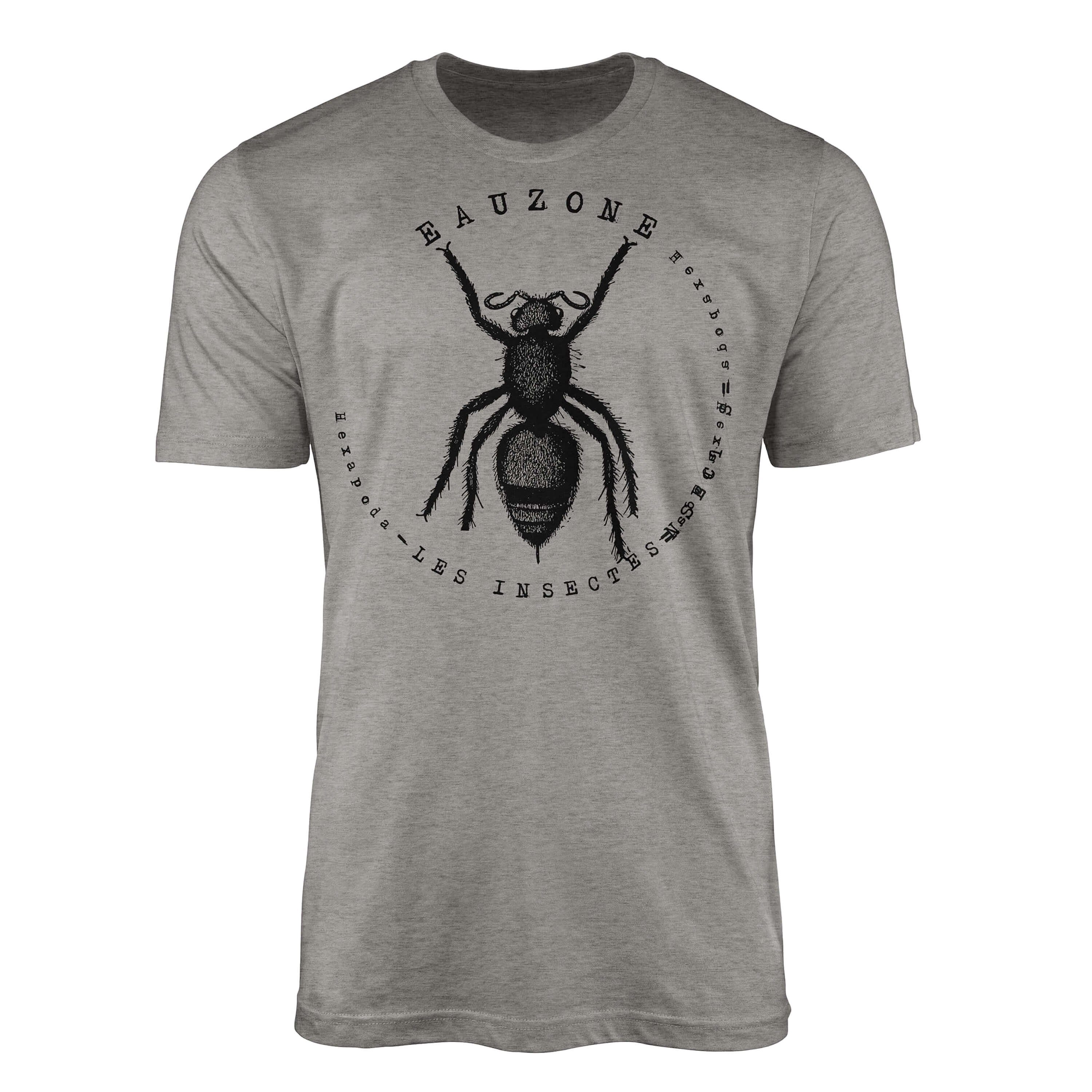 T-Shirt Art Hexapoda Ant Velvet Sinus Ash T-Shirt Herren