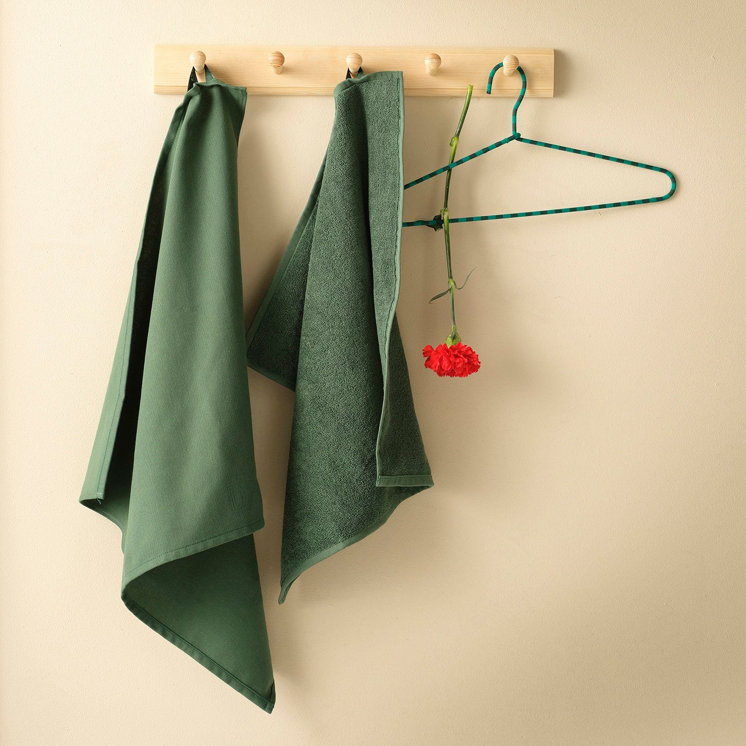 DDDDD Geschirrtuch Logo aus 100% Baumwolle, 60x65 cm, (Set, 6-tlg), Jacquar günstig online kaufen