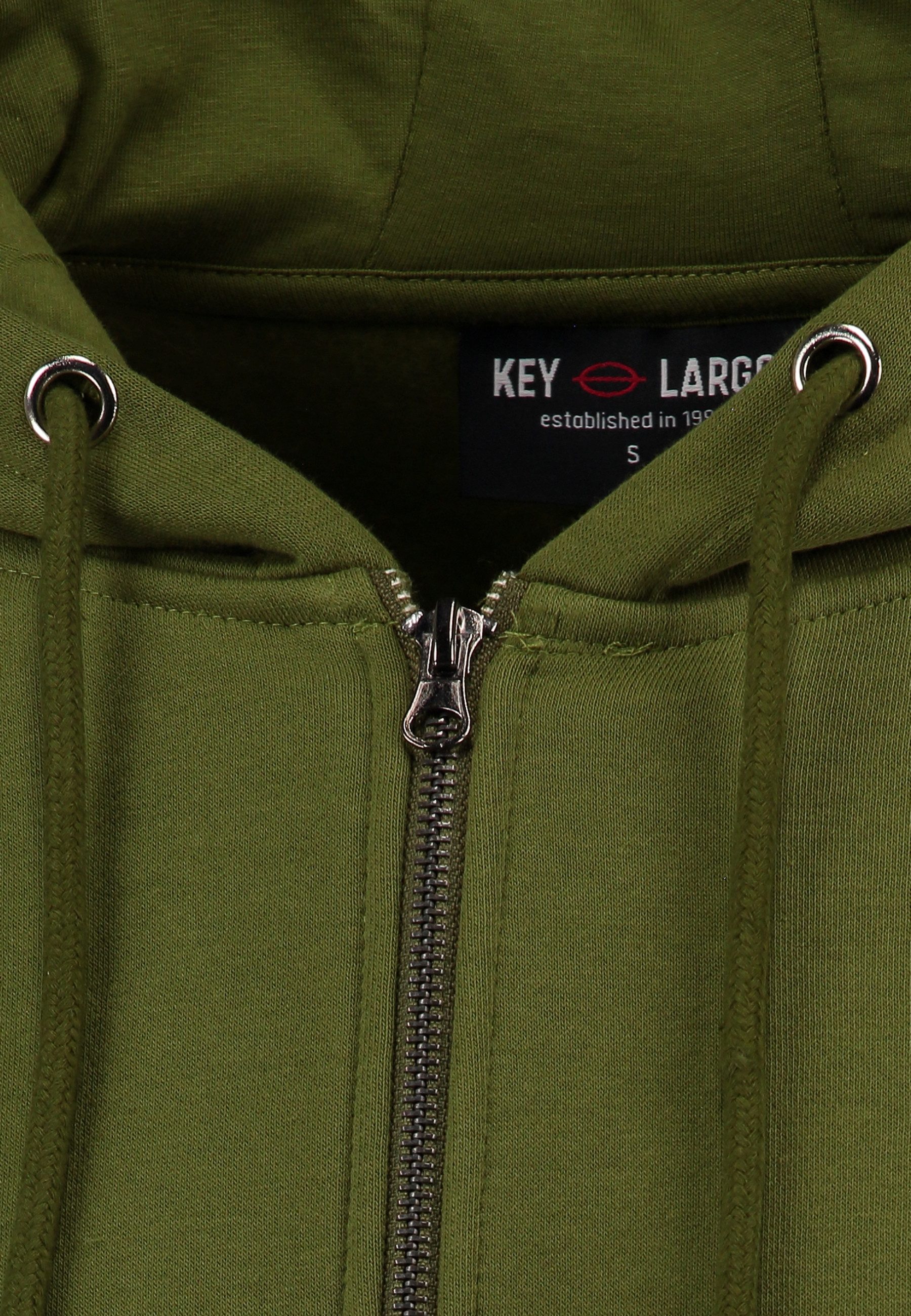 Key Largo Kapuzensweatjacke Jacke MSW KLCONFIDENCE Kapuzensweatjacke (1-tlg)