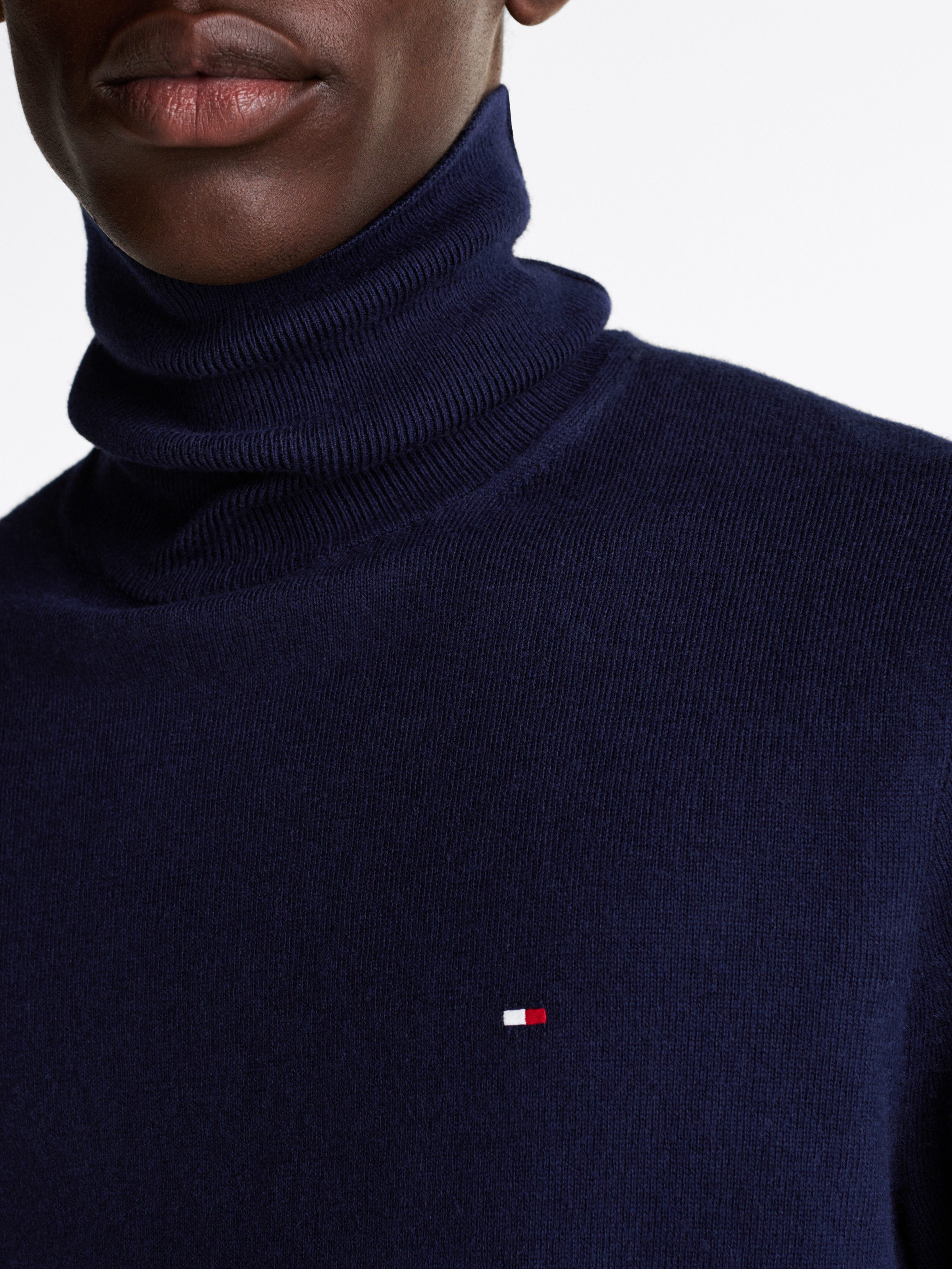 Tommy Hilfiger Rollkragenpullover PIMA ORG CTN günstig online kaufen