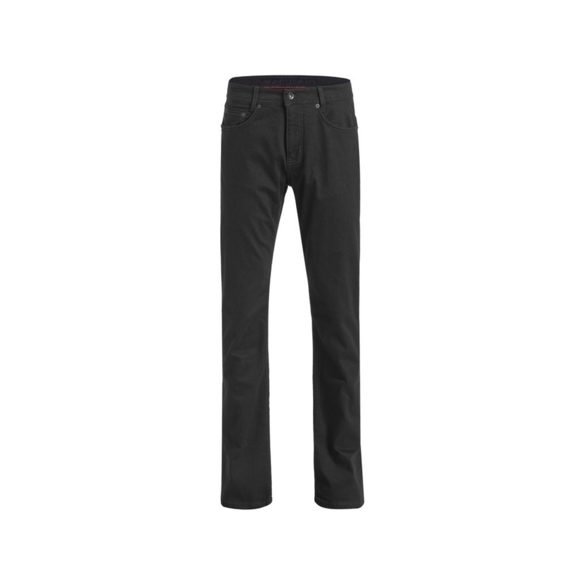 MAC Straight-Jeans regular schwarz (1-tlg)