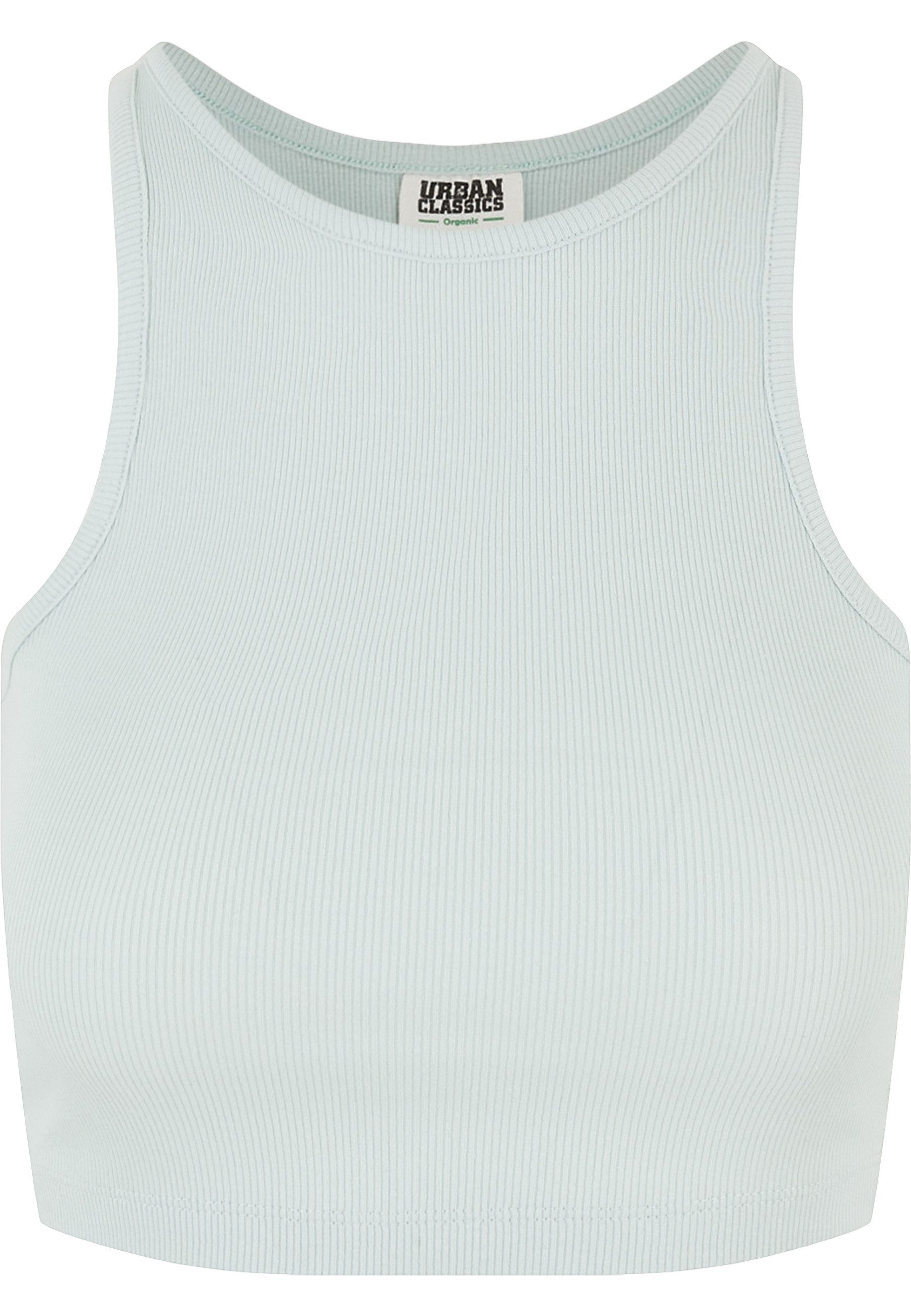 Muskelshirt Urban Classics Damen Ladies Organic Cropped Rib Top