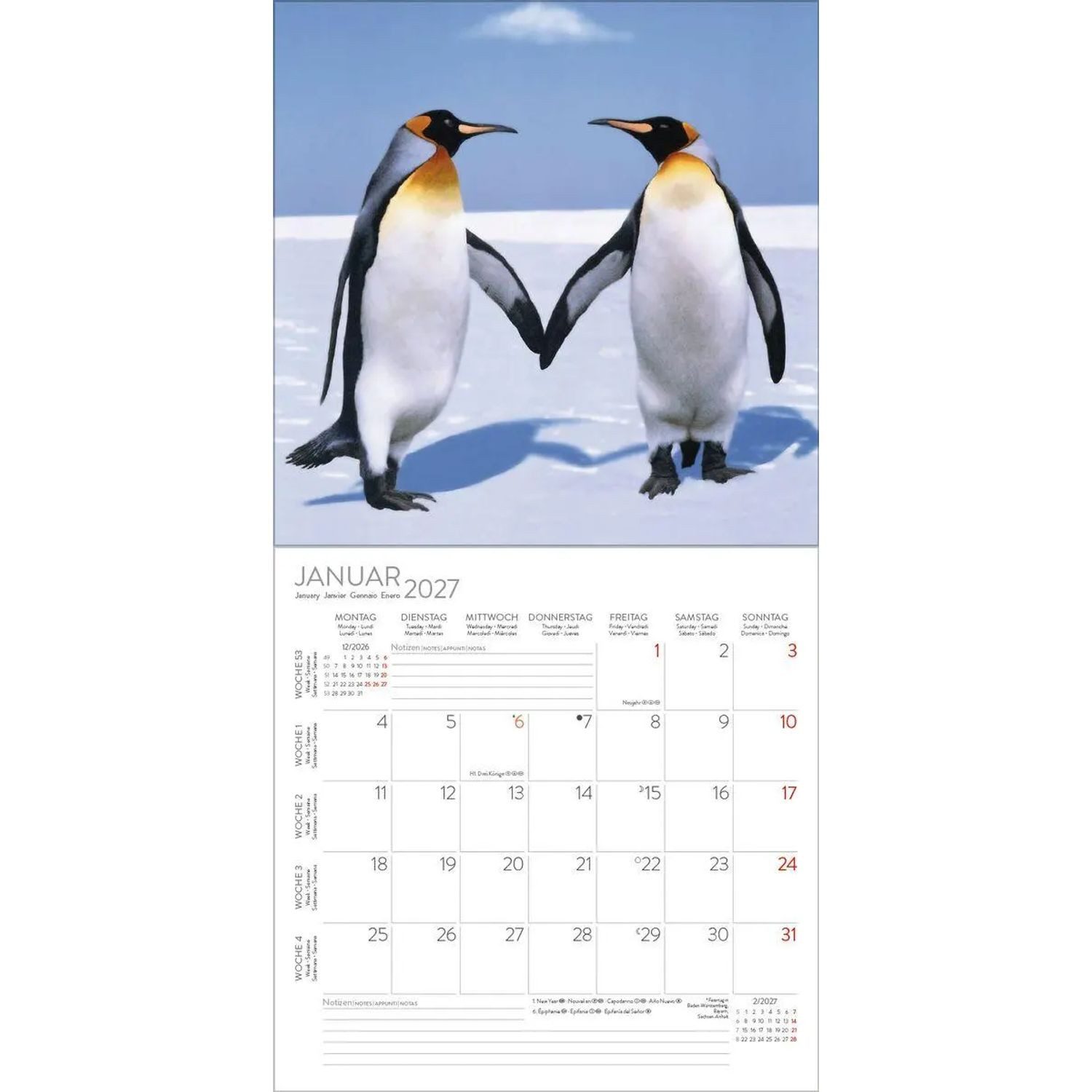 Korsch Verlag Wandkalender All we need is LOVE 2027