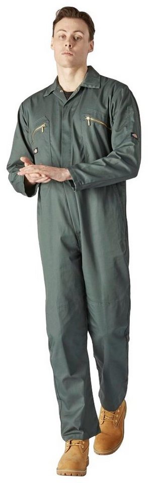 Dickies Overall Redhawk-Coverall Arbeitsbekleidung mit Reißverschluss,  Standard Beinlänge, Kniepolstertasche