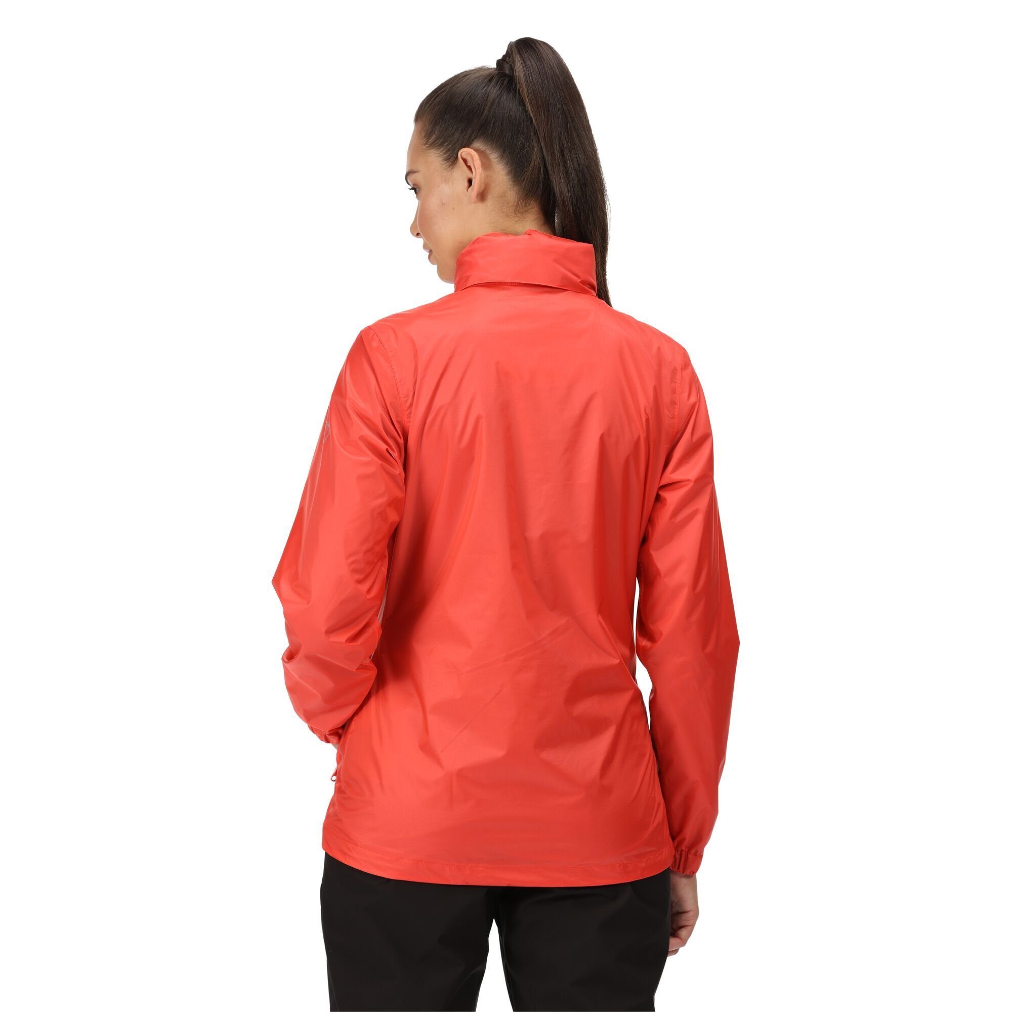 für und IV atmungsaktiv Damen, Neon Corinne wasserdicht Peach Regenjacke Regatta