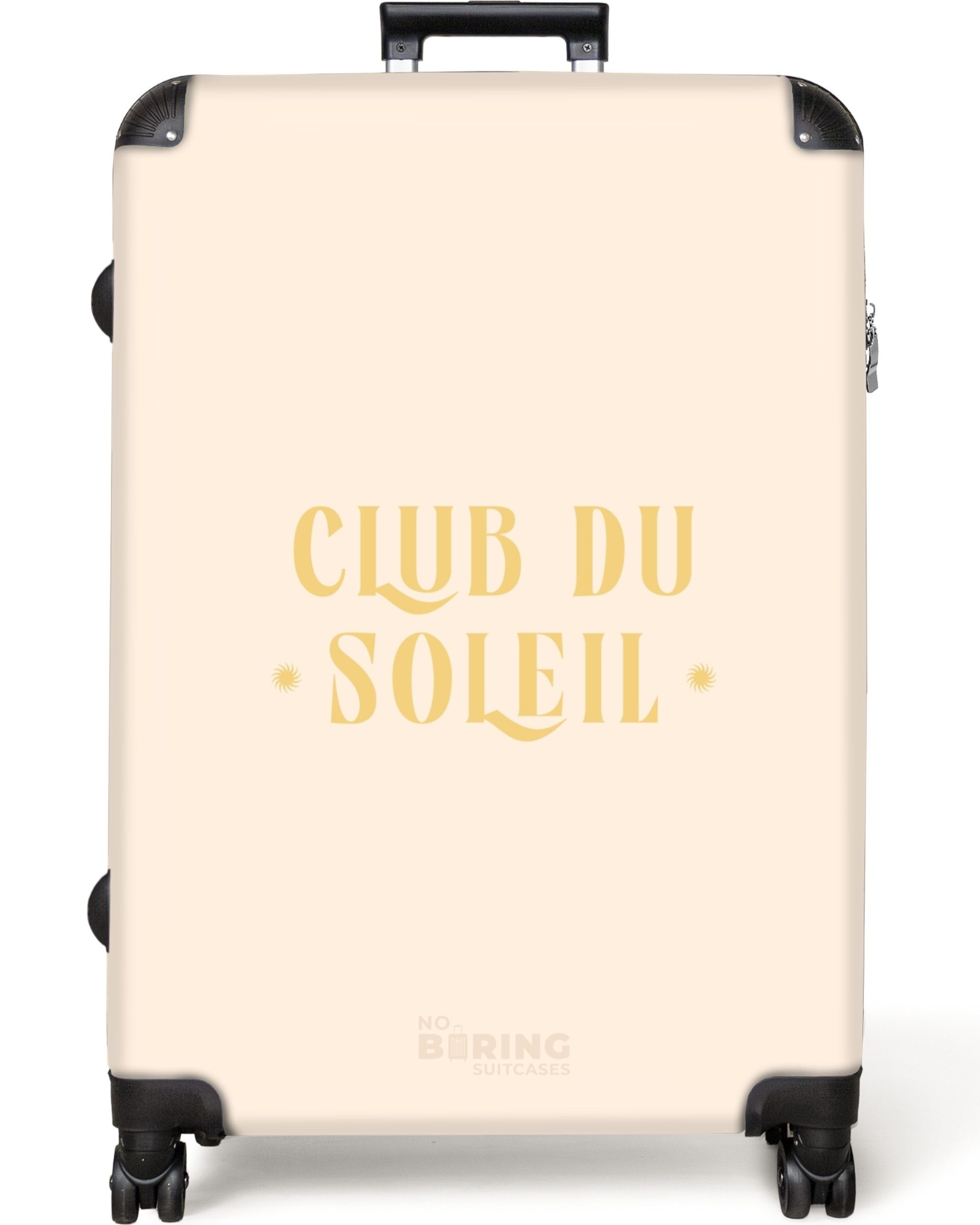 NoBoringSuitcases.com© Hartschalen-Trolley Das Zitat "club du günstig online kaufen