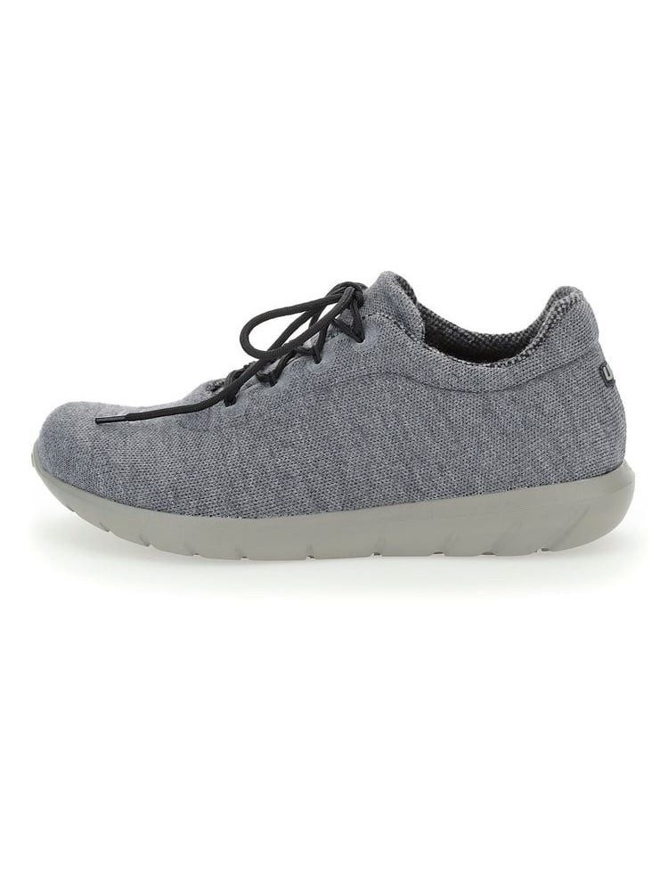 UYN Living Cloud (Merinowolle, leicht und flexibel) graumelange Herren Sneaker