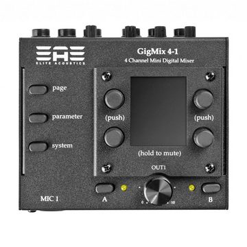 Elite Acoustics Mischpult Elite Acoustics GigMix 4-1 Digitalmixer