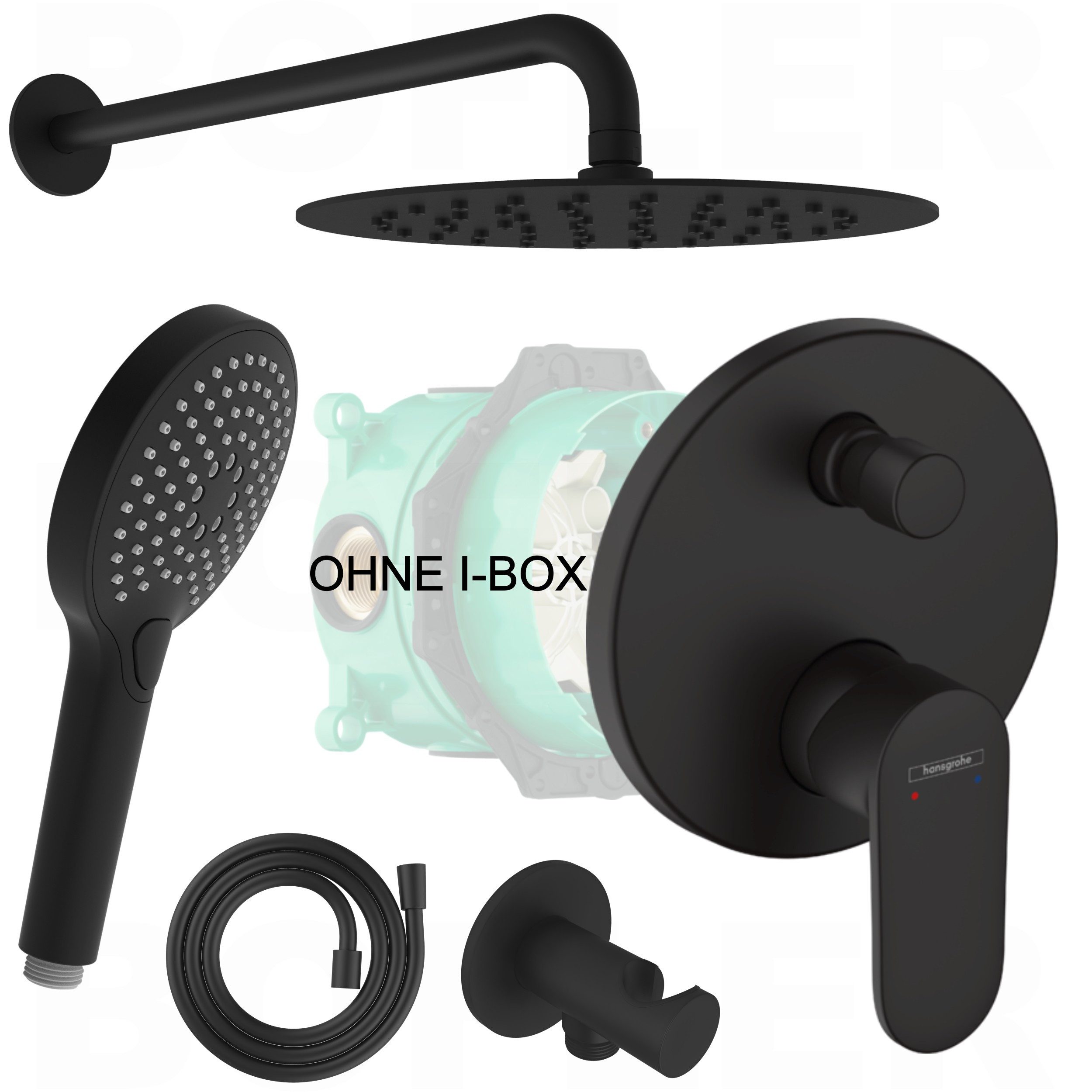 hansgrohe Duscharmatur Vernis Blend (Duschsystem, Duschset, Duschanlage, in günstig online kaufen