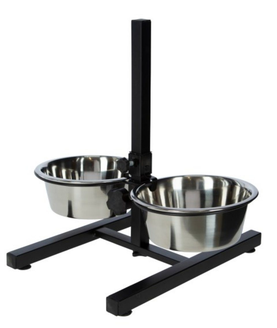 Napf-Set Futterbar 2 x 1800 ml schwarz 82265