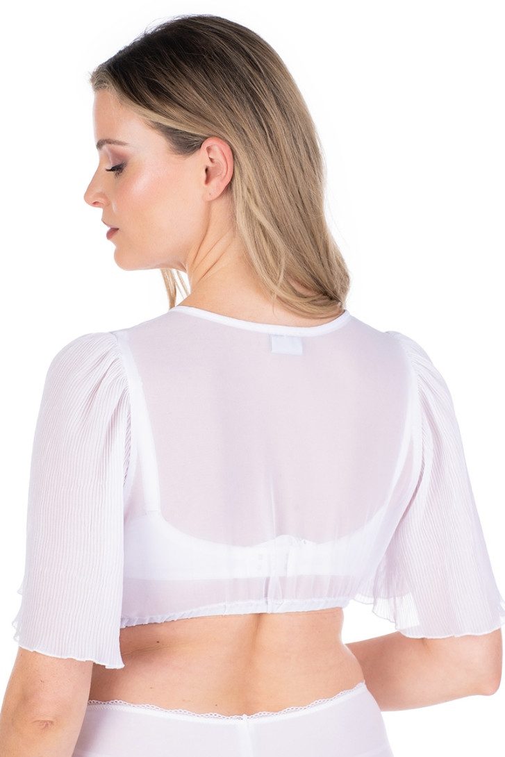 Hammerschmid Dirndlbluse Dirndlbluse - BETTINA - weiß