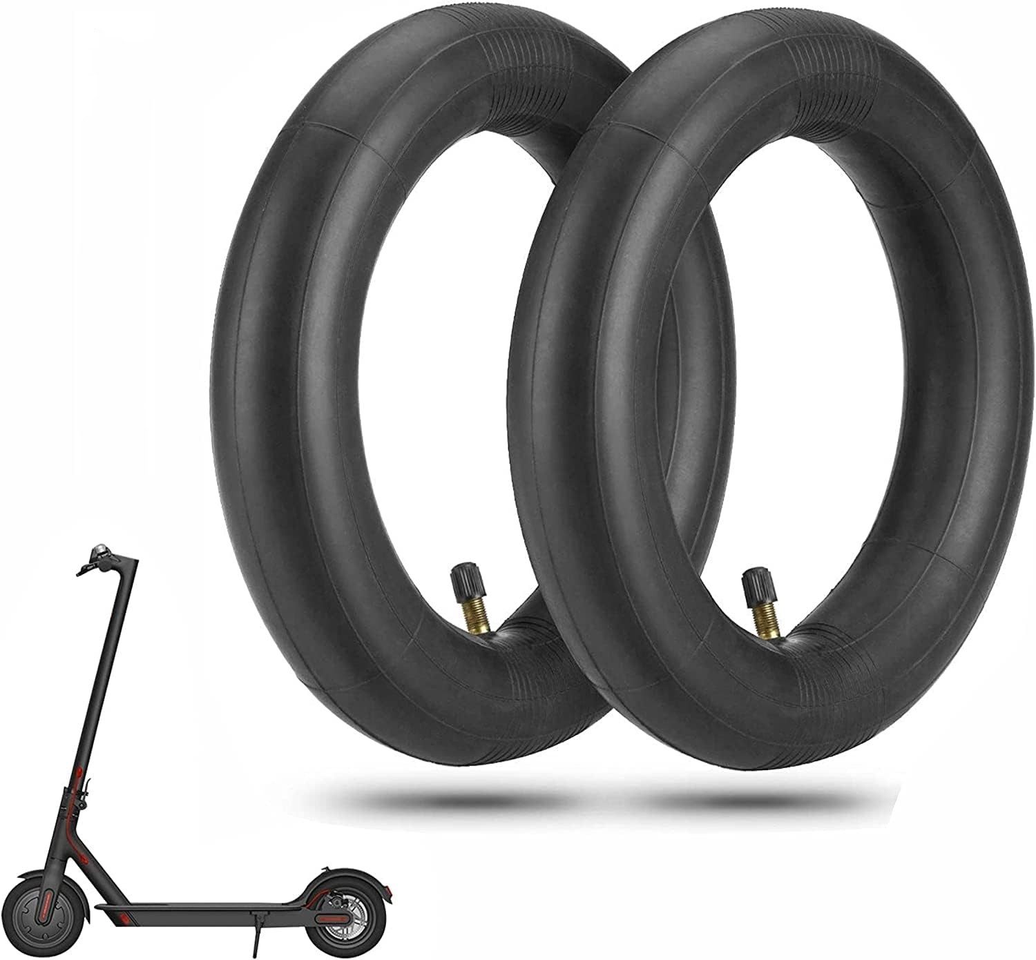 Heyork Sackkarren-Rad 2 Stück 8,5 Zoll Scooter Schlauch 8 1/2x2 Ersatzreifen Xiaomi M365 Pro