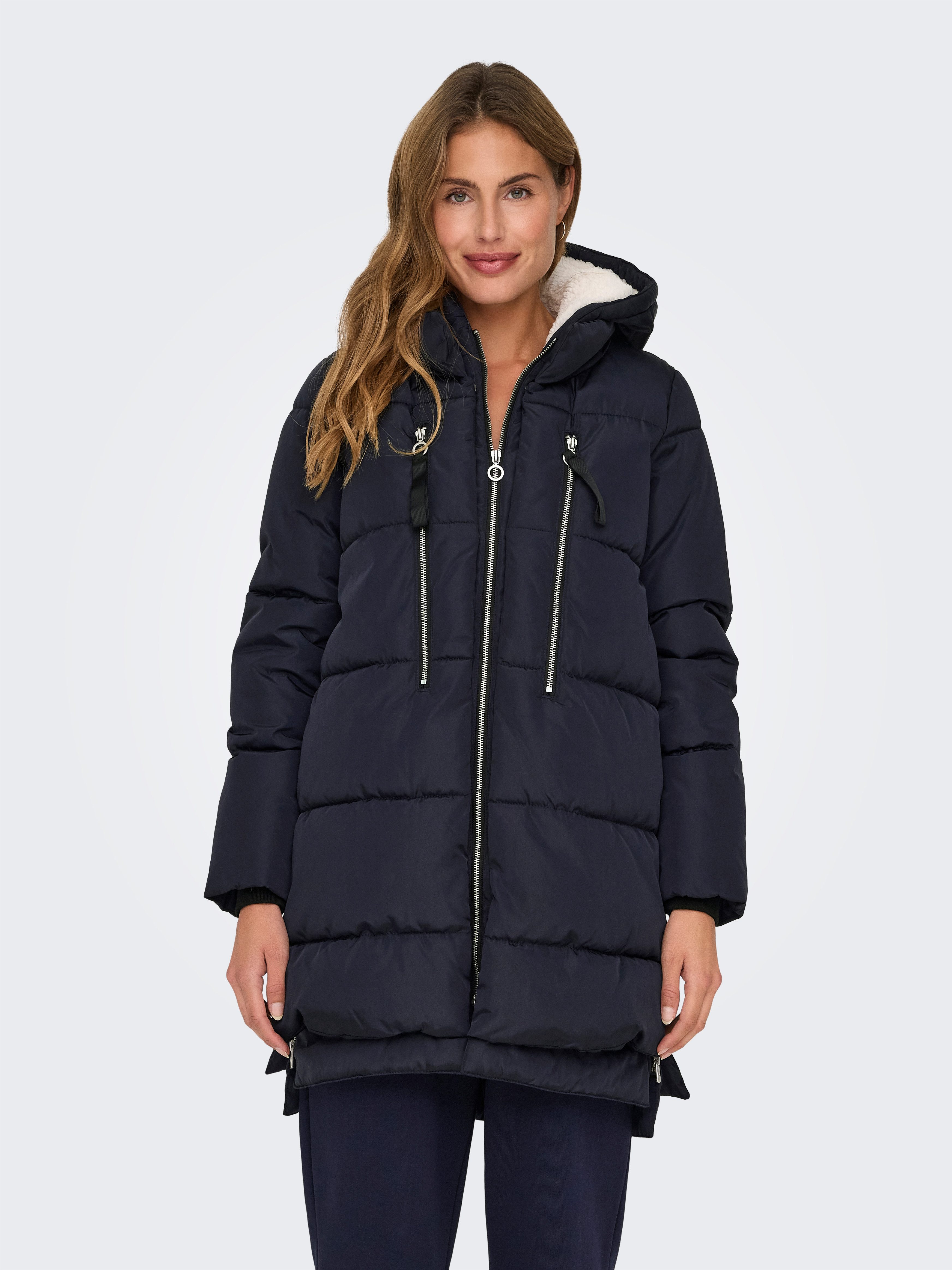 ONLY Steppmantel ONLNEWNORA LONG PUFFER COAT LIFE CC OTW günstig online kaufen