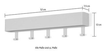 Spinder Design Garderobenhaken, Metall, Breite 52 cm