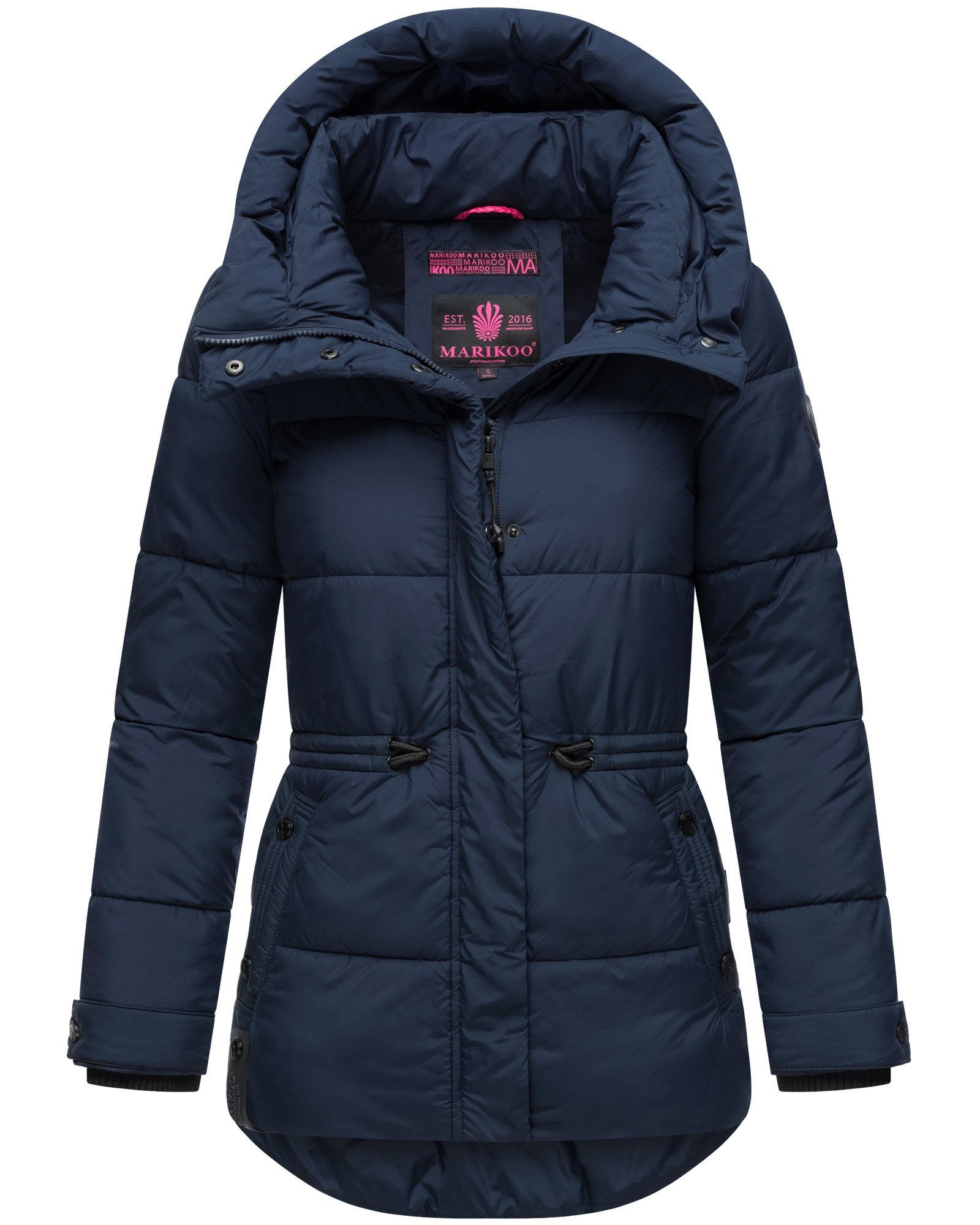 Marikoo Winterjacke Akumaa mit tailliertem Schnitt