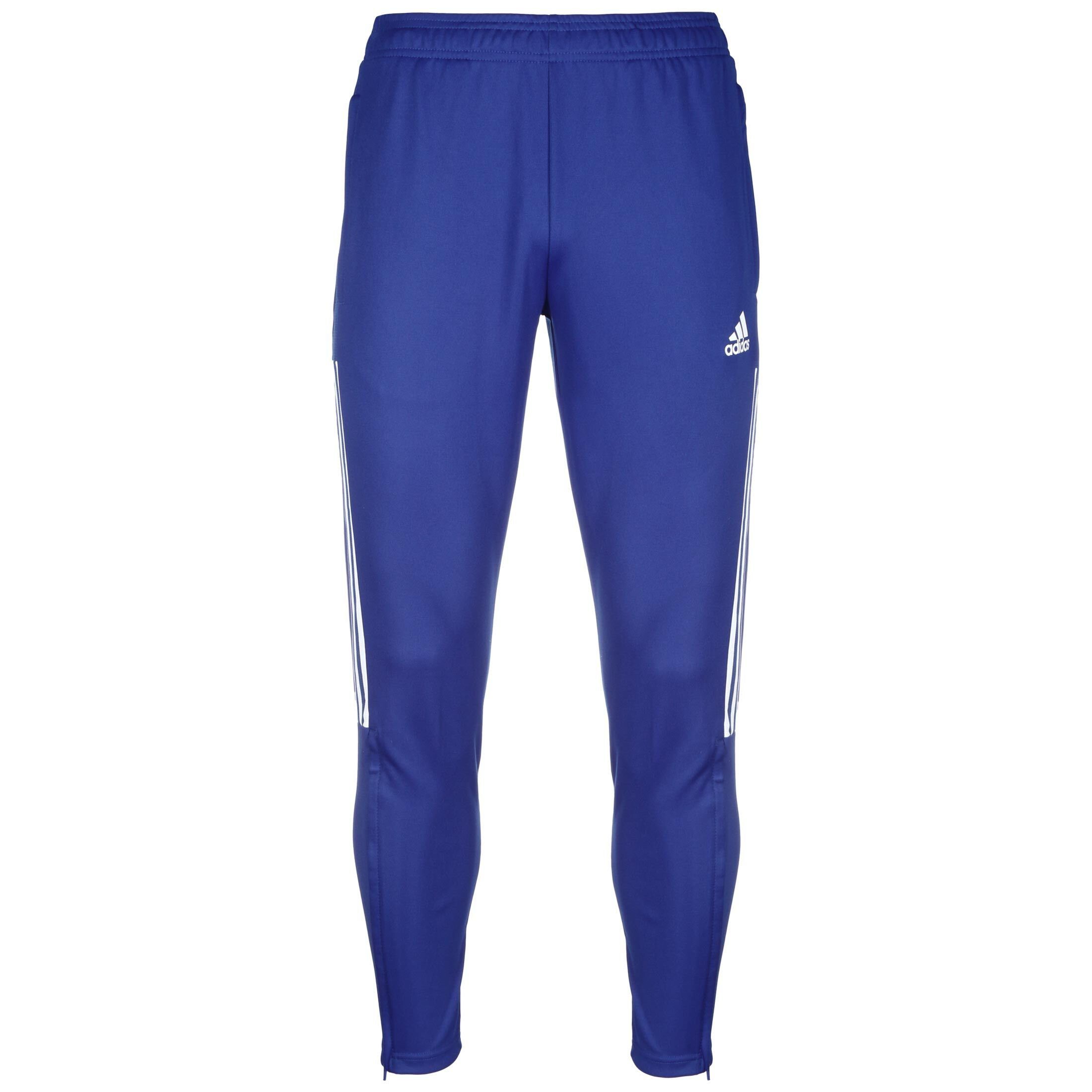 weiß adidas 21 Performance Trainingshose Herren / Tiro blau Sporthose