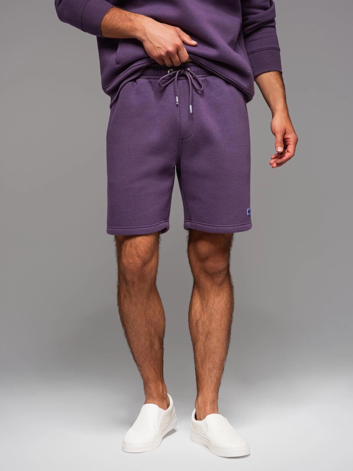 OMBRE Sweatshorts Unisex-Sweatshorts mit Kordelzug in der Taille