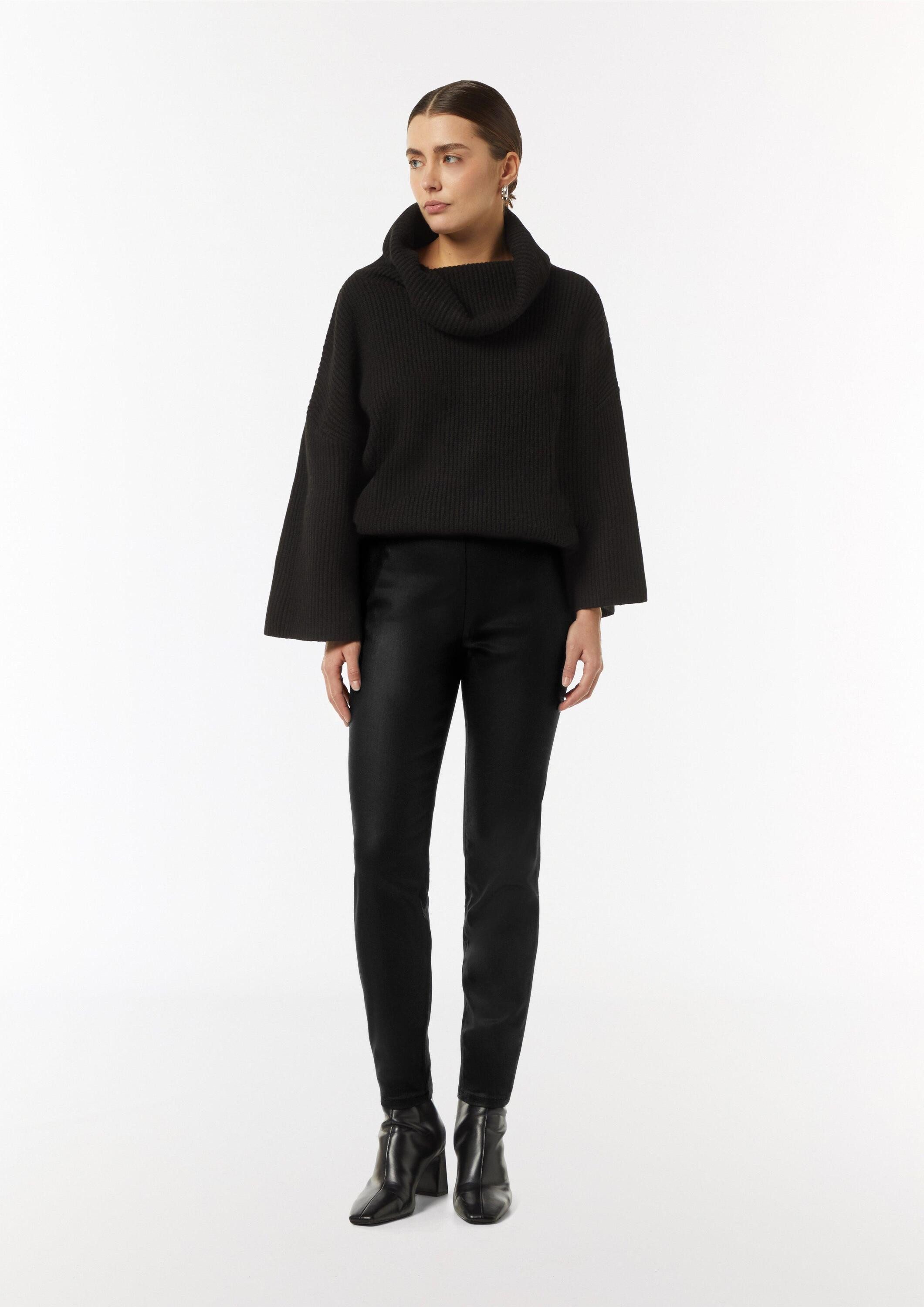 comma 7/8-Hose Hose Beschichtete Hose im Skinny Fit günstig online kaufen