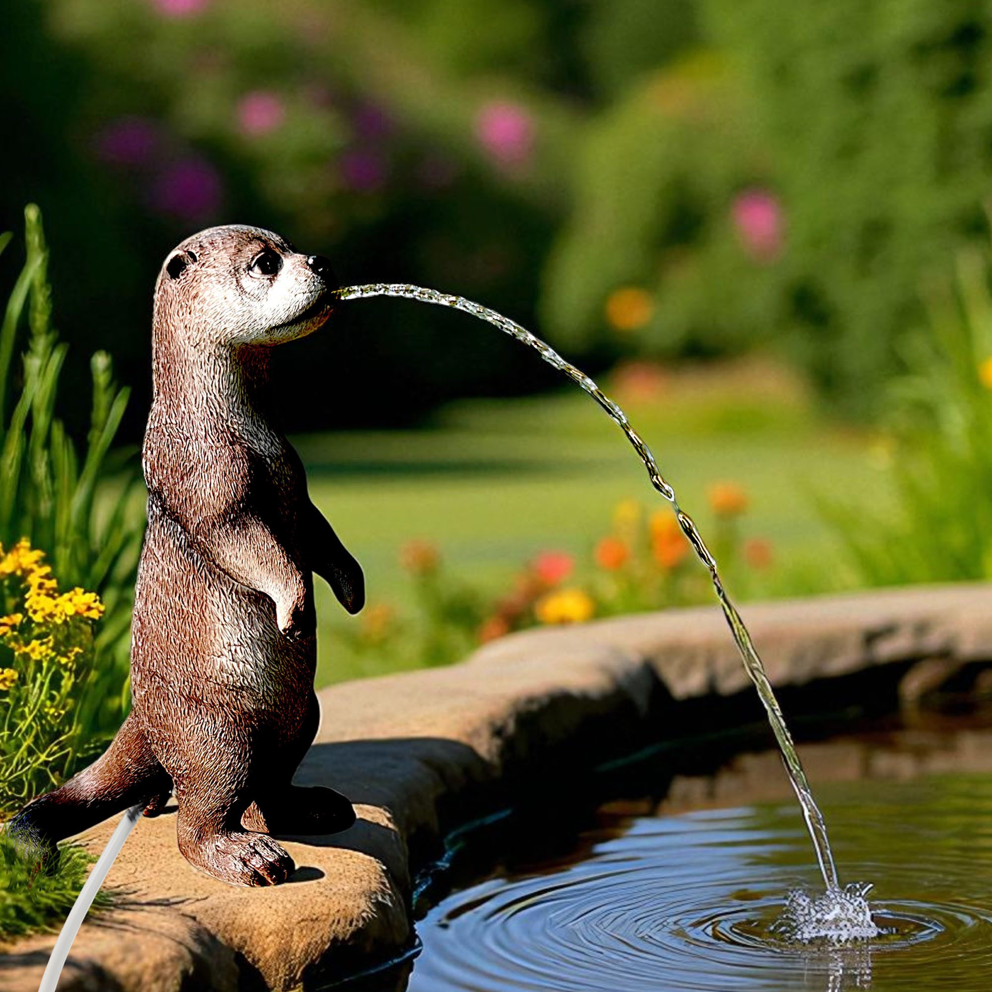 Arnusa Wasserspeier Solar Wasserspiel Otter 31 günstig online kaufen