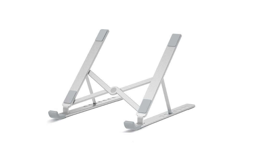 BONTEC Laptop-Ständer Laptop Ständer Multi-Winkel Einstellbar Alle Laptops unter 17,3 Zoll, (bis 17 Zoll, 1-tlg., 1tlg, Laptopständer + Tasche, Aluminium)