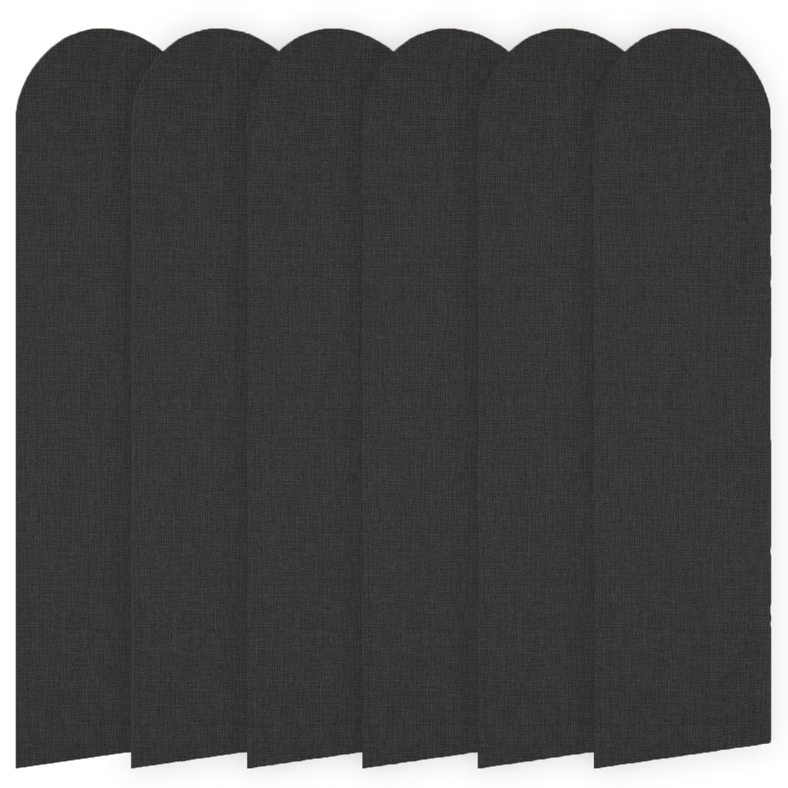 Diwzbyn 3D Wandpaneel 6er Set 3D-Wandpaneele 60 × 15 cm, 3D-Dekorations-Wandaufkleber, (6-tlg) Kinder-Stoßschutz-Schaumstoff-Wandpaneele
