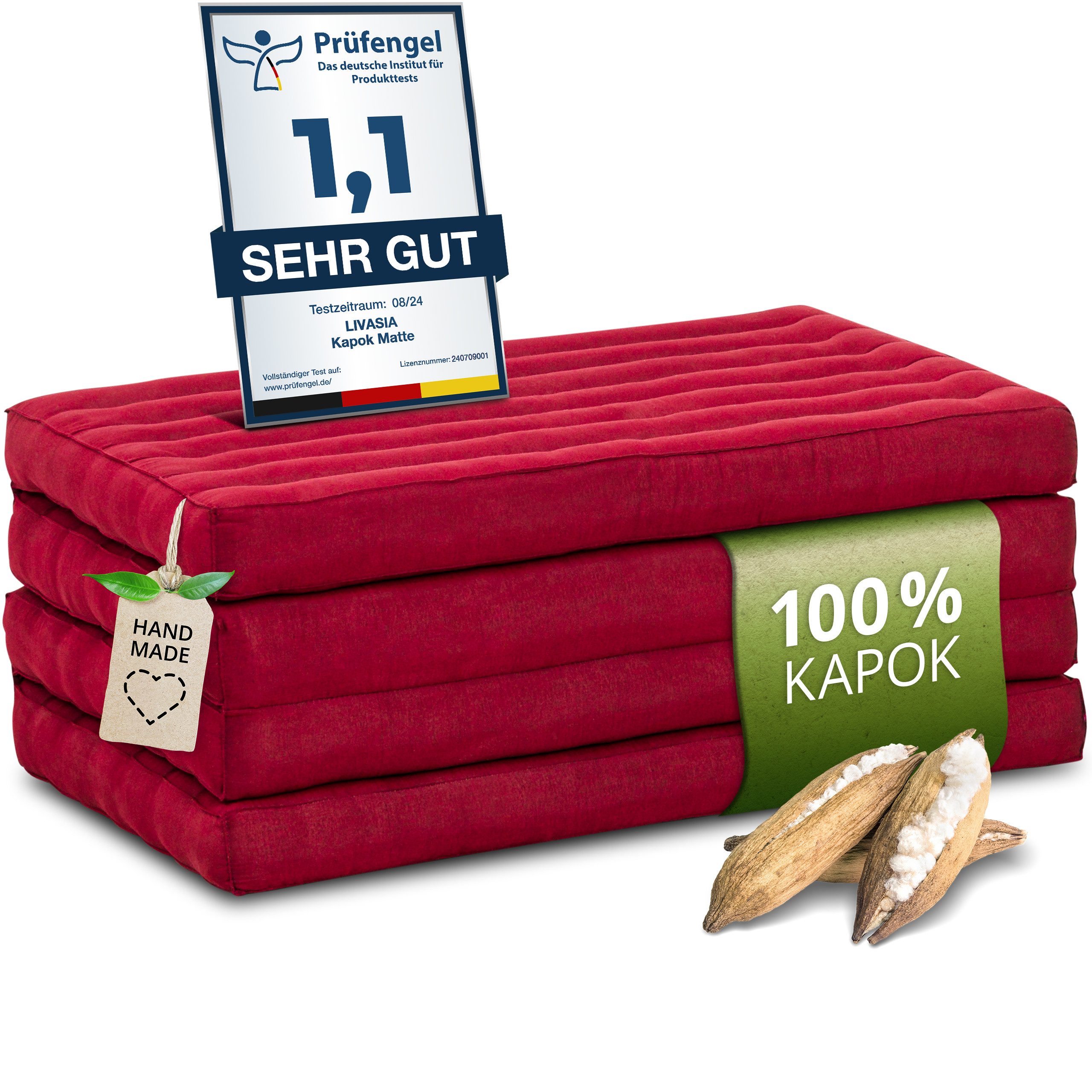Klappmatratze Klappmatratze 80 cm (Basic) vegan und günstig online kaufen
