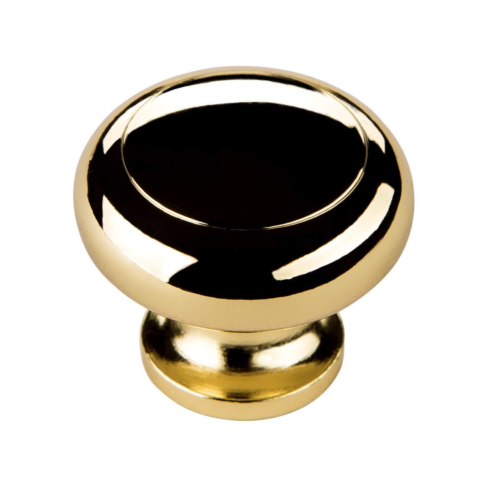 SO-TECH® Möbelknopf Knopfgriff K-03 Ø 32 mm, Küchenknopf Möbelknauf Knopf Knauf - incl. Schraube