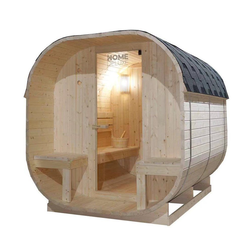Sauna Outdoor Sauna CUBE - Größenauswahl