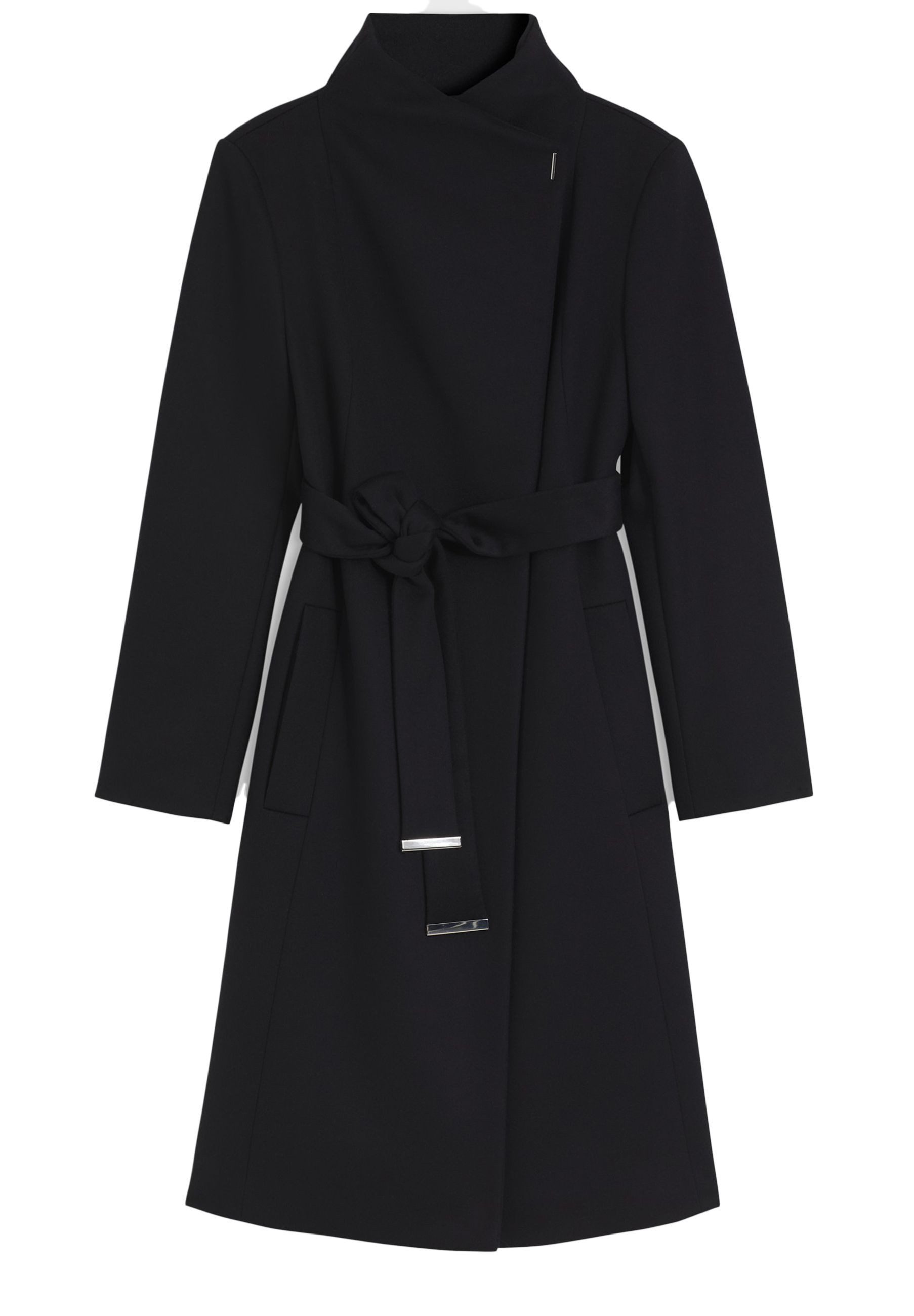 BOSS Druckkleid Calegan mit Bindegürtel (1-tlg)