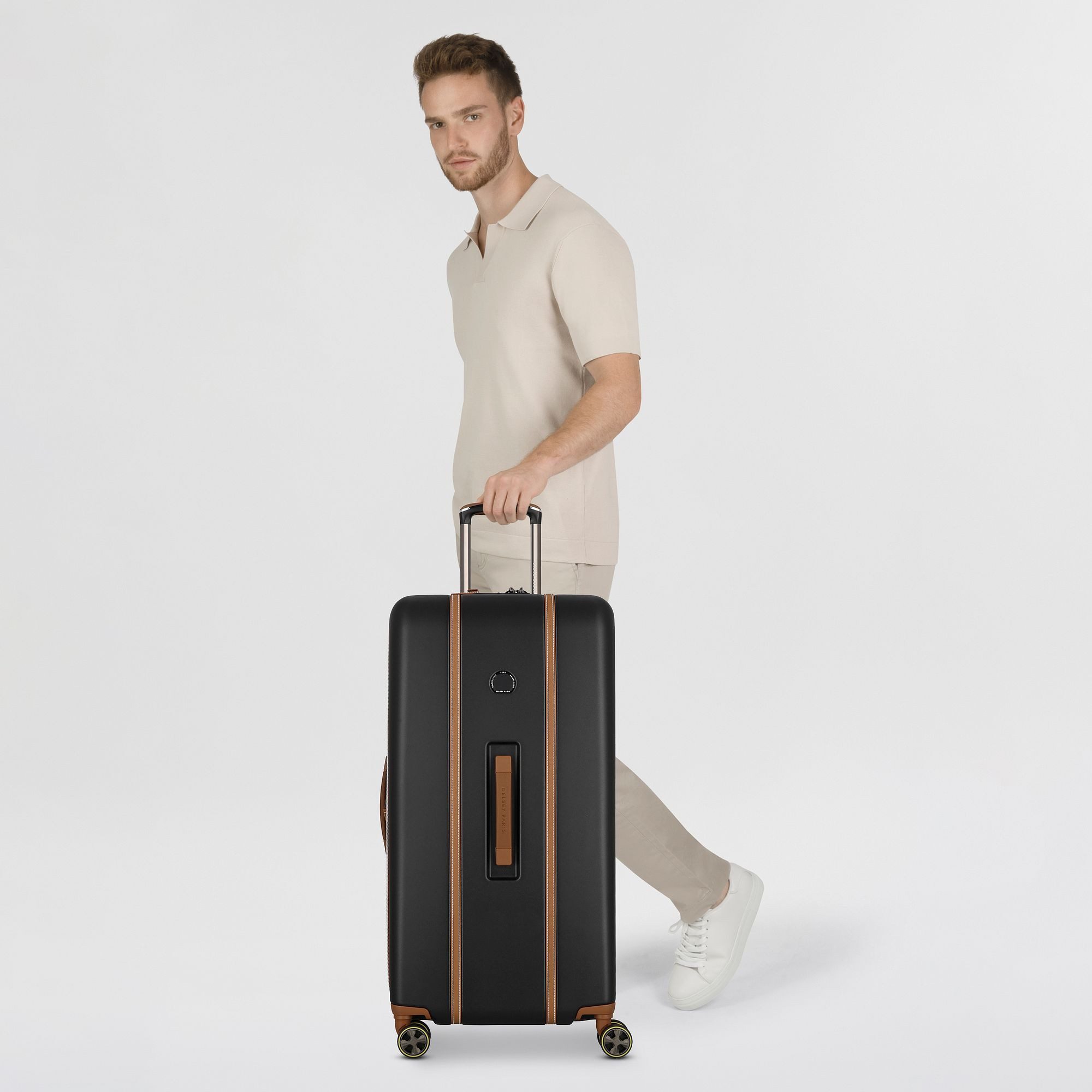 Delsey Paris Hartschalen-Trolley Cadence, 4 Rollen, Polycarbonat