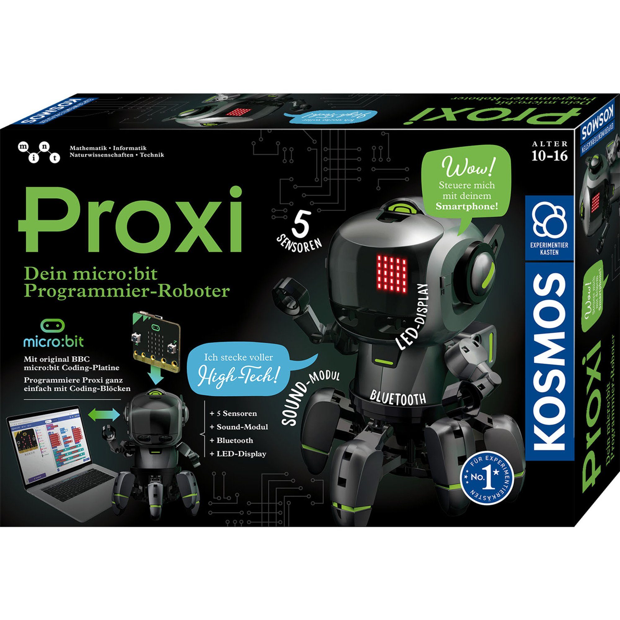 Experimentierkasten Kosmos Proxi - Dein Programmier-Roboter